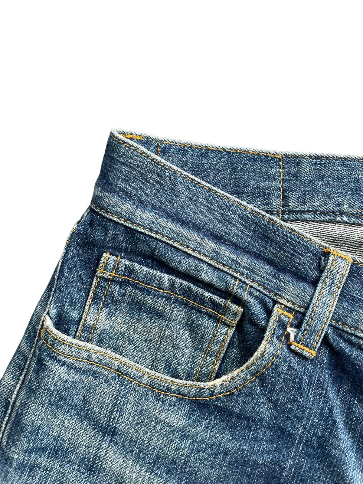 Beams Plus × Japanese Brand Vintage Beams Faded & Distresed Denim Size US 31 - 8 Thumbnail