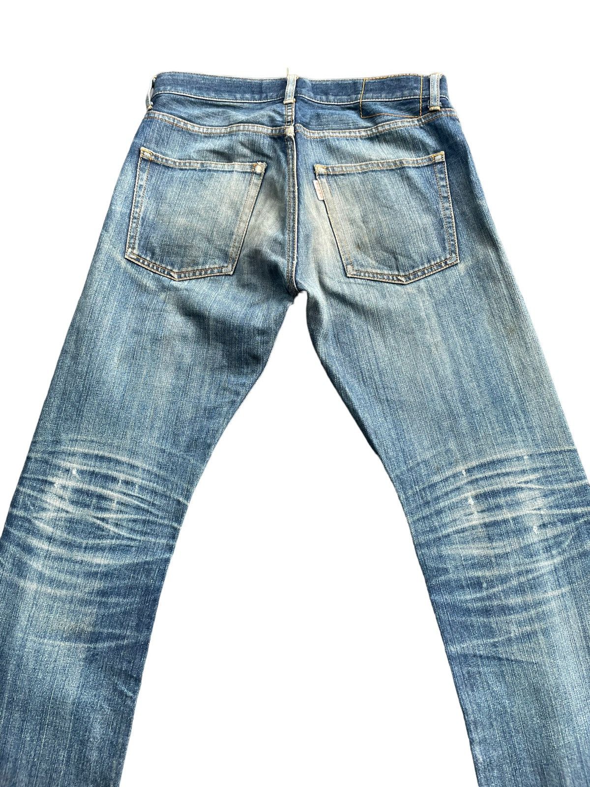 Beams Plus × Japanese Brand Vintage Beams Faded & Distresed Denim Size US 31 - 10 Thumbnail