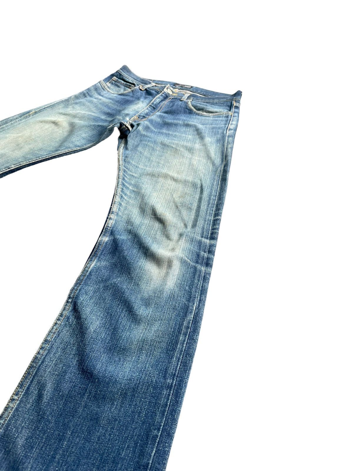 Beams Plus × Japanese Brand Vintage Beams Faded & Distresed Denim Size US 31 - 2 Thumbnail
