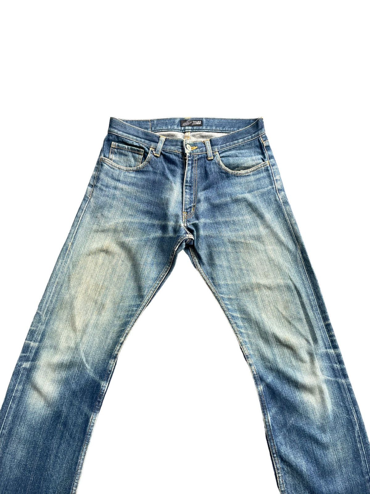 Beams Plus × Japanese Brand Vintage Beams Faded & Distresed Denim Size US 31 - 3 Thumbnail