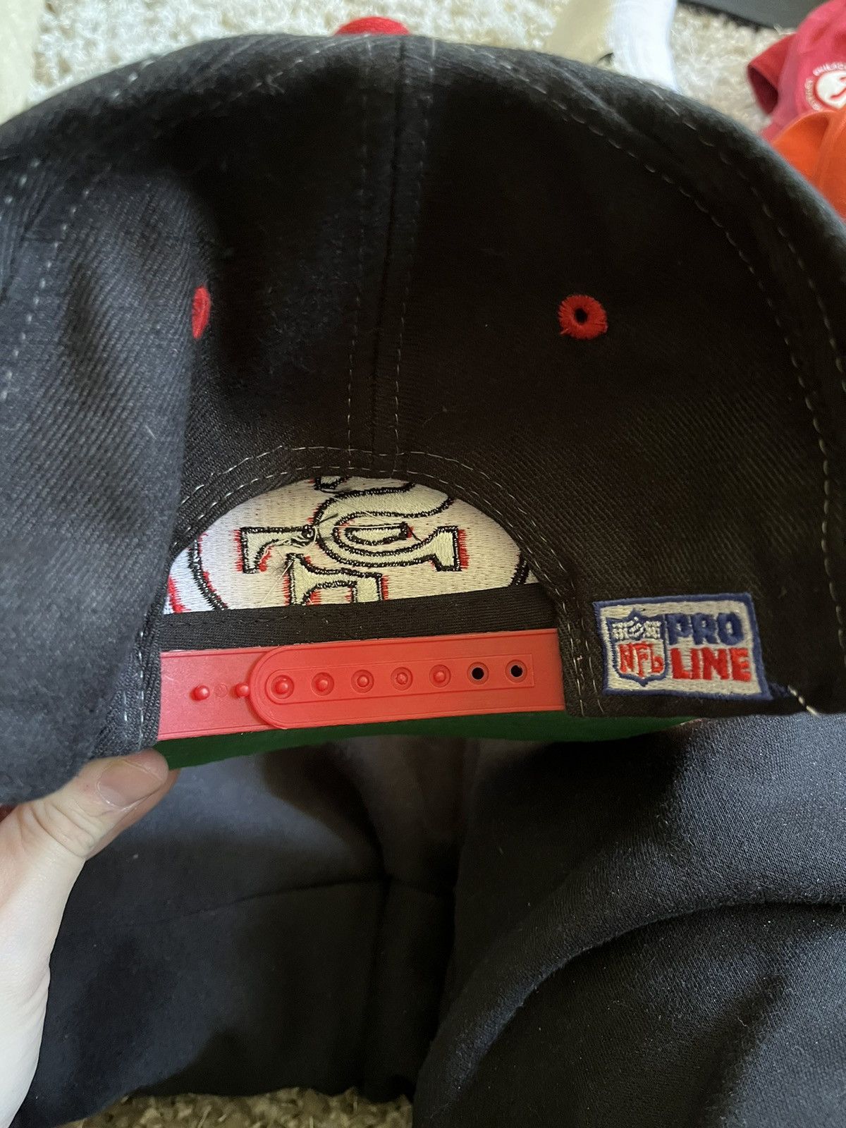 Apex One × Pro Line San Francisco 49ers NFL Vintage Snapback Hat Size ONE SIZE - 3 Thumbnail