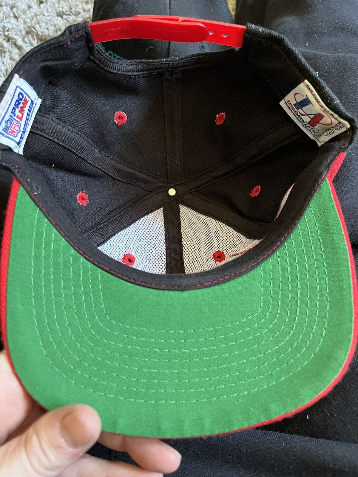 Apex One × Pro Line San Francisco 49ers NFL Vintage Snapback Hat Size ONE SIZE - 4 Thumbnail