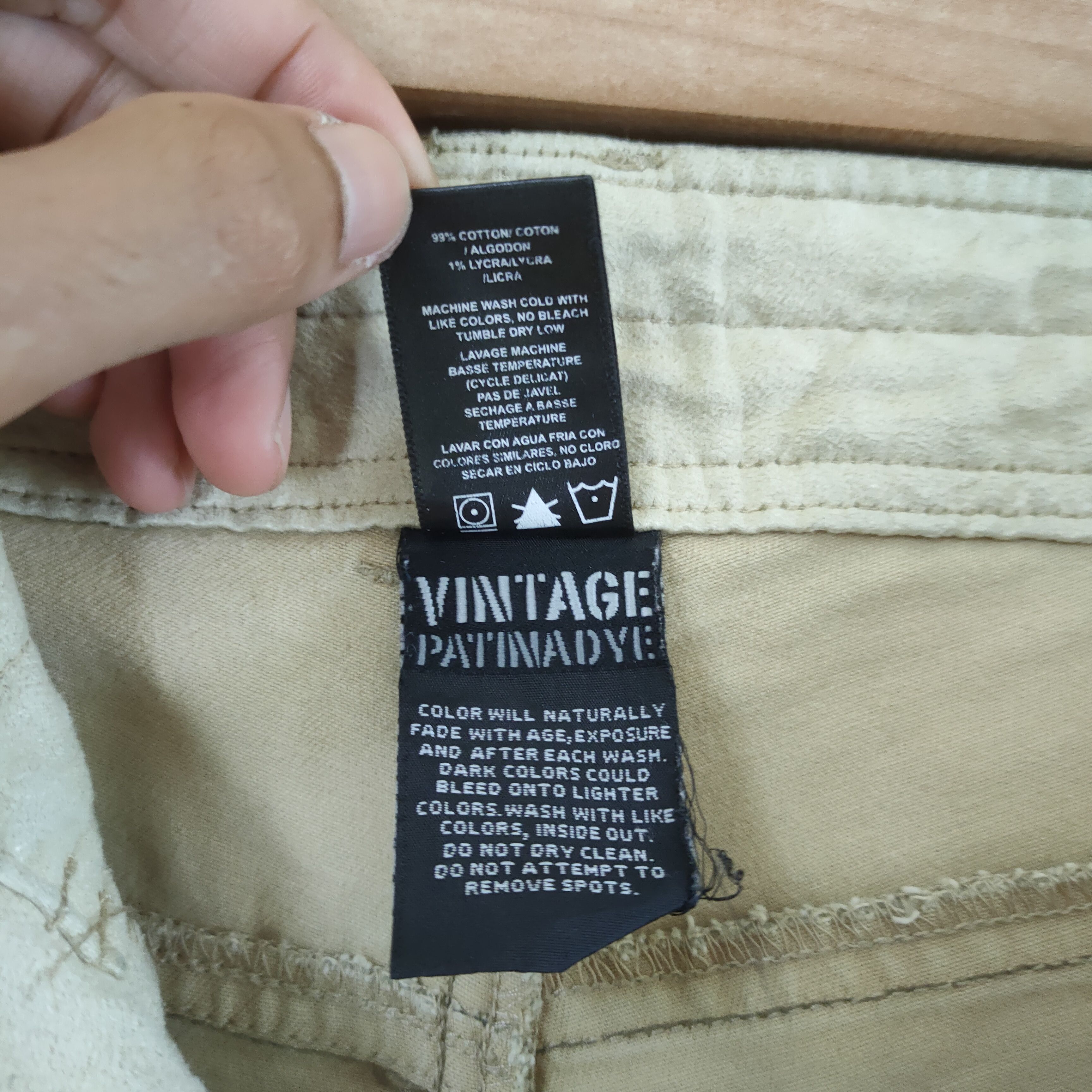Kuhl VINTAGE KULH FADED BROWN CARGO PANTS Size US 30 / EU 46 - 9 Thumbnail
