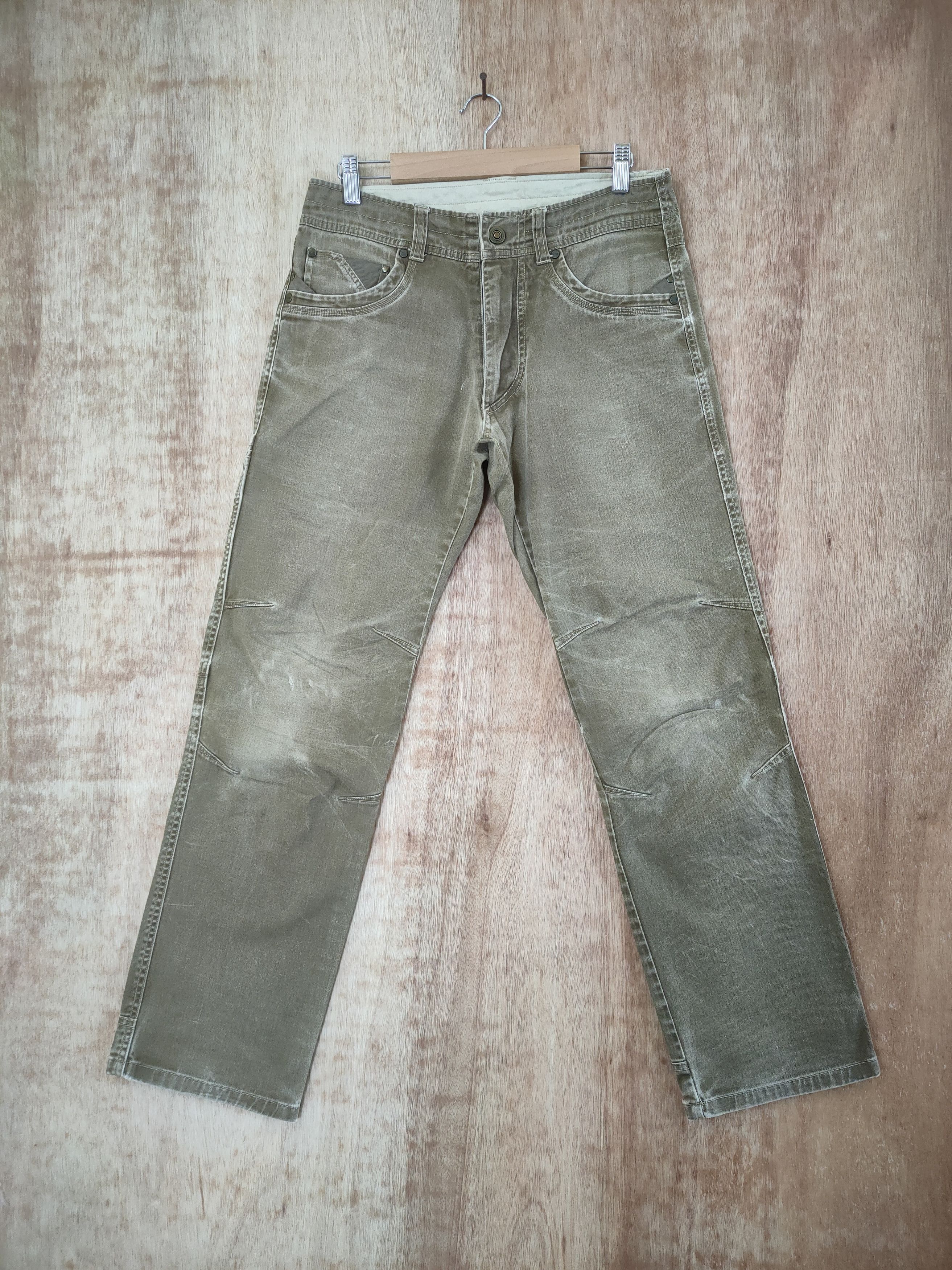 Kuhl VINTAGE KULH FADED BROWN CARGO PANTS Size US 30 / EU 46 - 1 Thumbnail