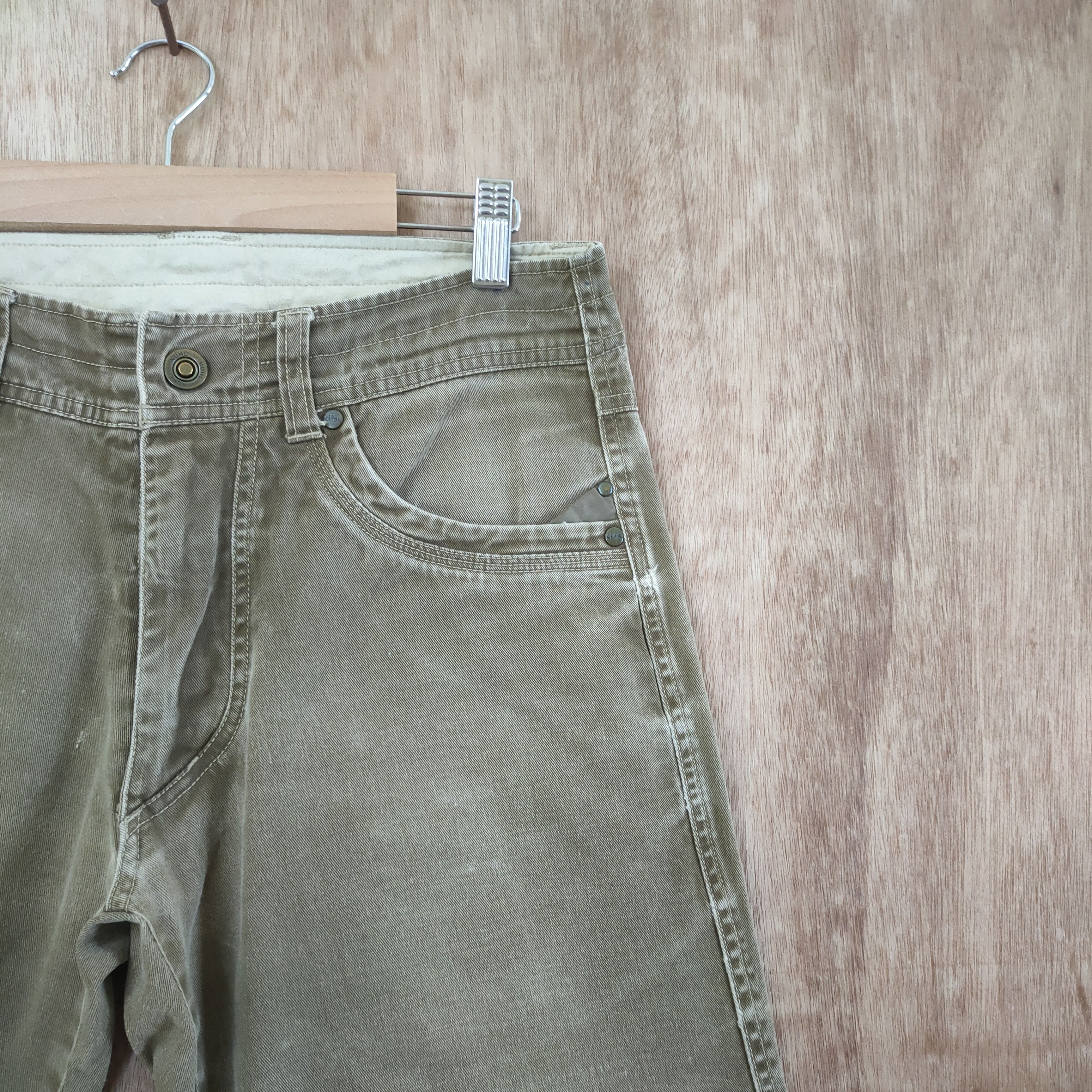 Kuhl VINTAGE KULH FADED BROWN CARGO PANTS Size US 30 / EU 46 - 11 Thumbnail