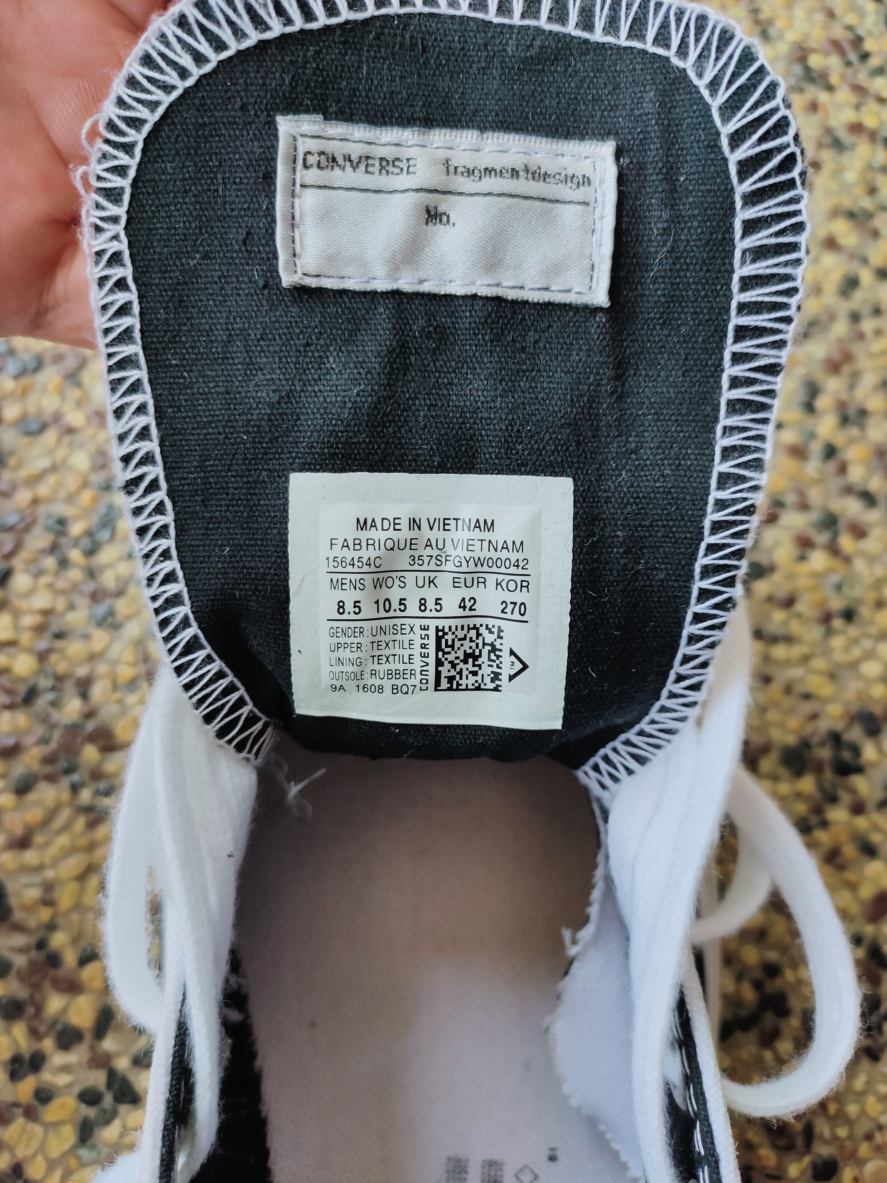 Converse × Fragment Design CONVERSE CHUCK TAYLOR 70'S shoes collab FRAGMENT DESIGN Size US 9 / EU 42 - 4 Thumbnail