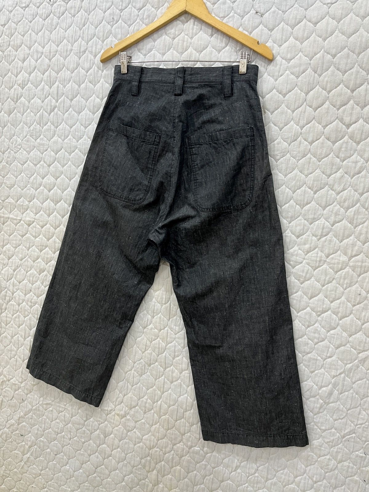 Yohji Yamamoto (Bbb). VINTAGE YOHJI YAMAMOTO HYPE RELAX PANTS Size US 29 - 2 Thumbnail