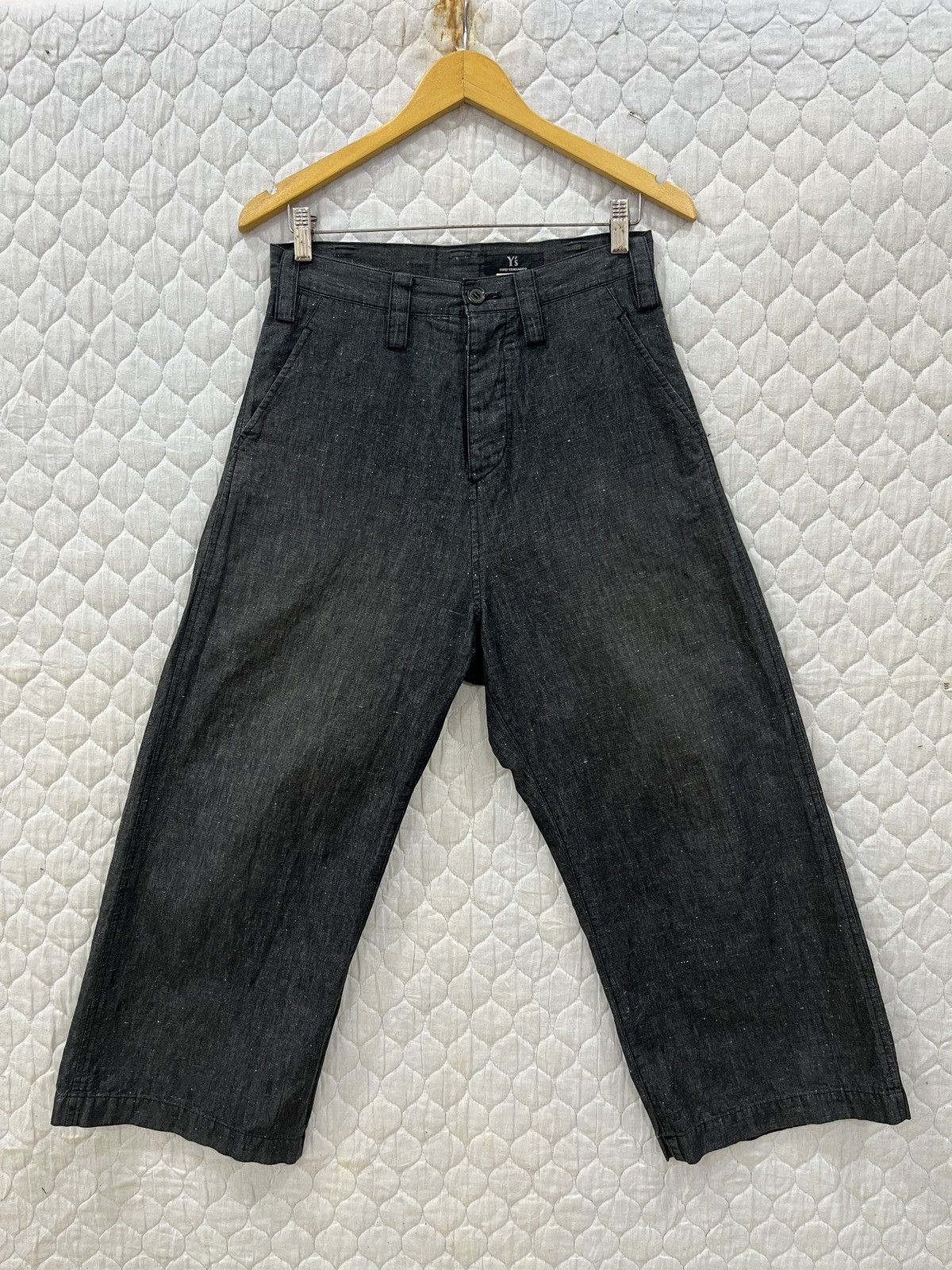 Yohji Yamamoto (Bbb). VINTAGE YOHJI YAMAMOTO HYPE RELAX PANTS Size US 29 - 4 Thumbnail
