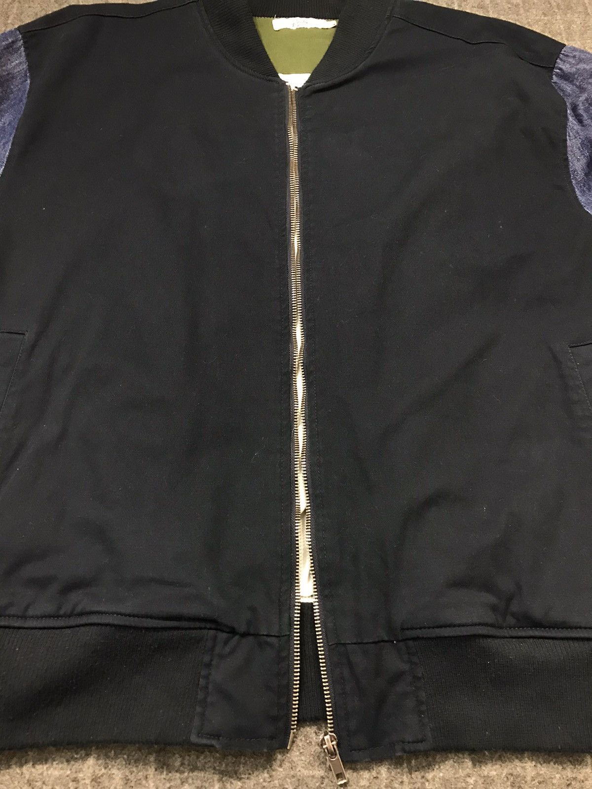 Japanese Brand × Vintage Vintage Vache Bomber Jacket Zipper Design Size US XXL / EU 58 / 5 - 9 Thumbnail