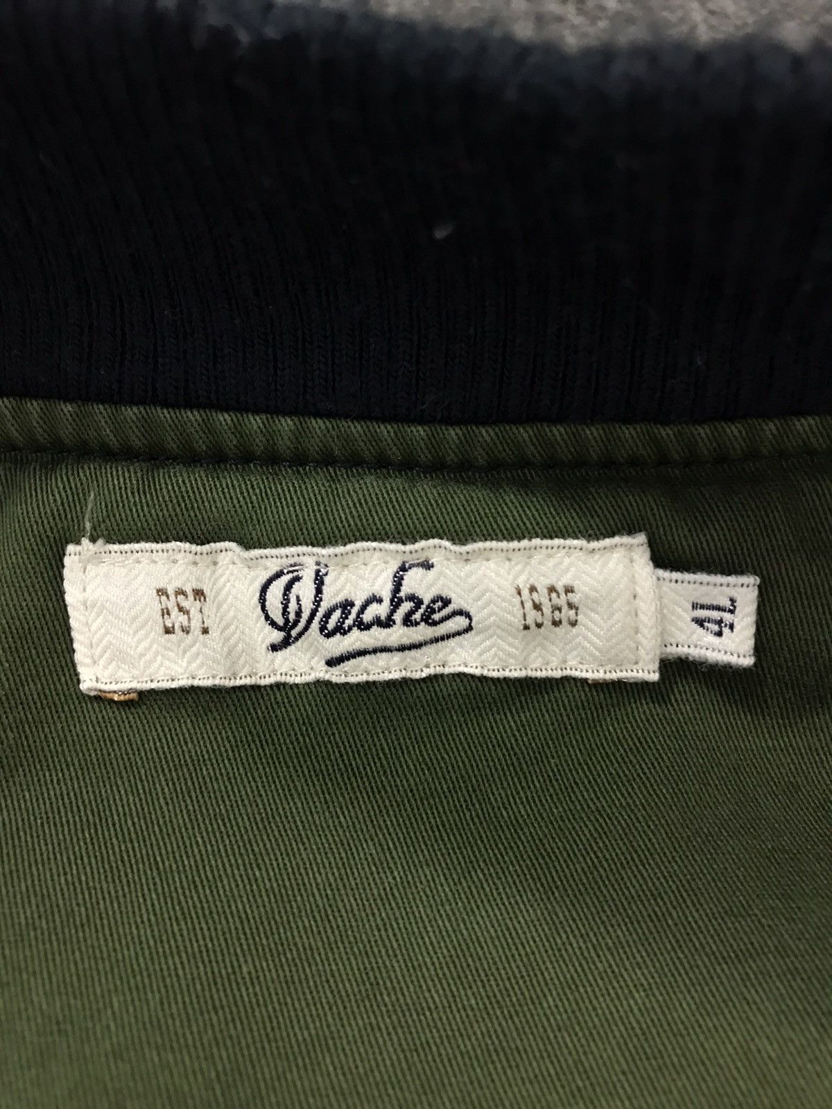 Japanese Brand × Vintage Vintage Vache Bomber Jacket Zipper Design Size US XXL / EU 58 / 5 - 11 Thumbnail