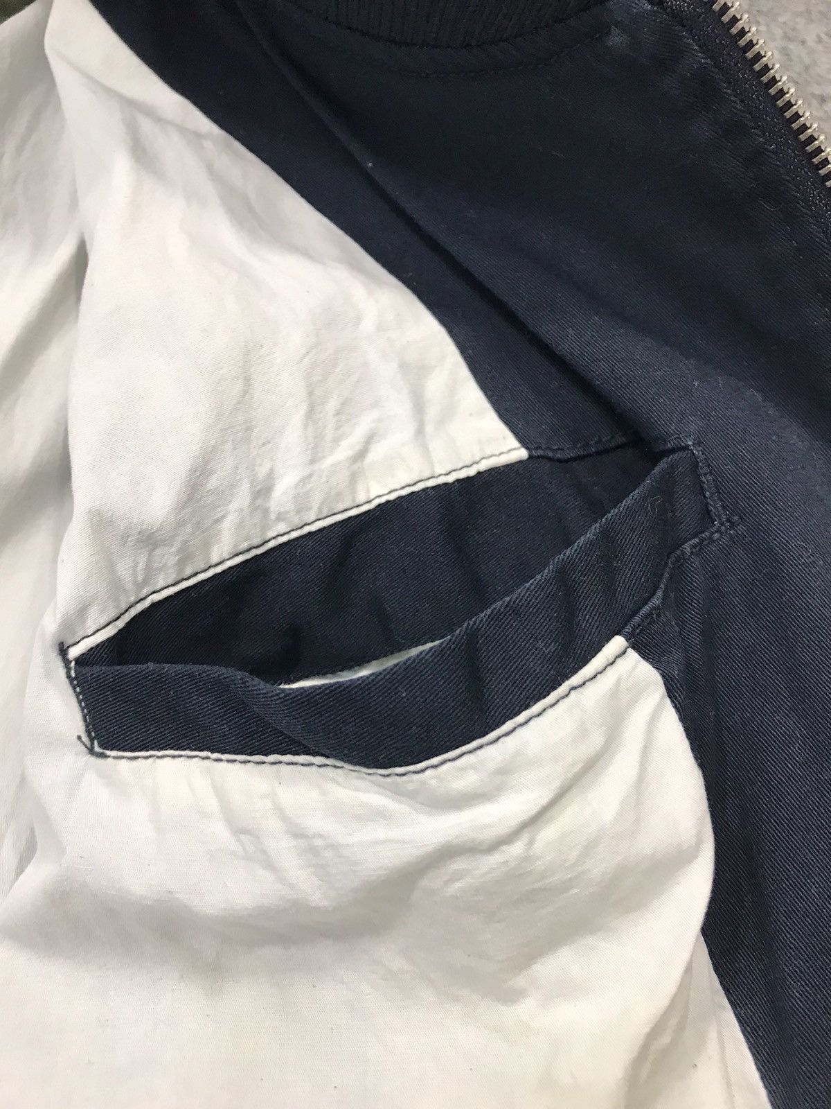 Japanese Brand × Vintage Vintage Vache Bomber Jacket Zipper Design Size US XXL / EU 58 / 5 - 14 Thumbnail