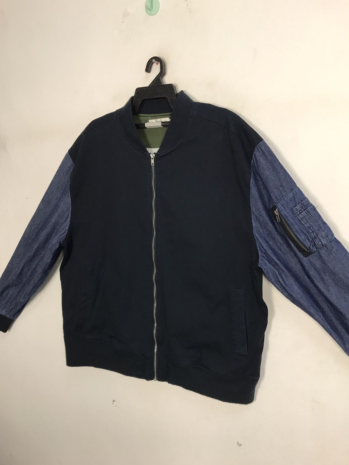 Japanese Brand × Vintage Vintage Vache Bomber Jacket Zipper Design Size US XXL / EU 58 / 5 - 4 Thumbnail