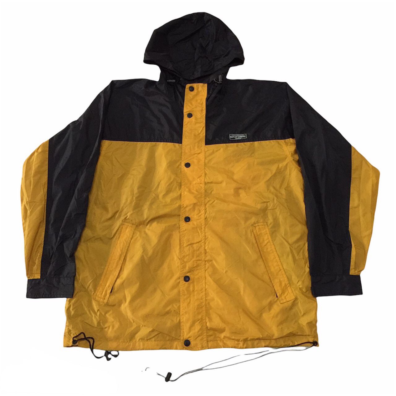 Japanese Brand Lucky Strike 2 Tone Color Jacket Hoodie Size US L / EU 52-54 / 3 - 1 Thumbnail