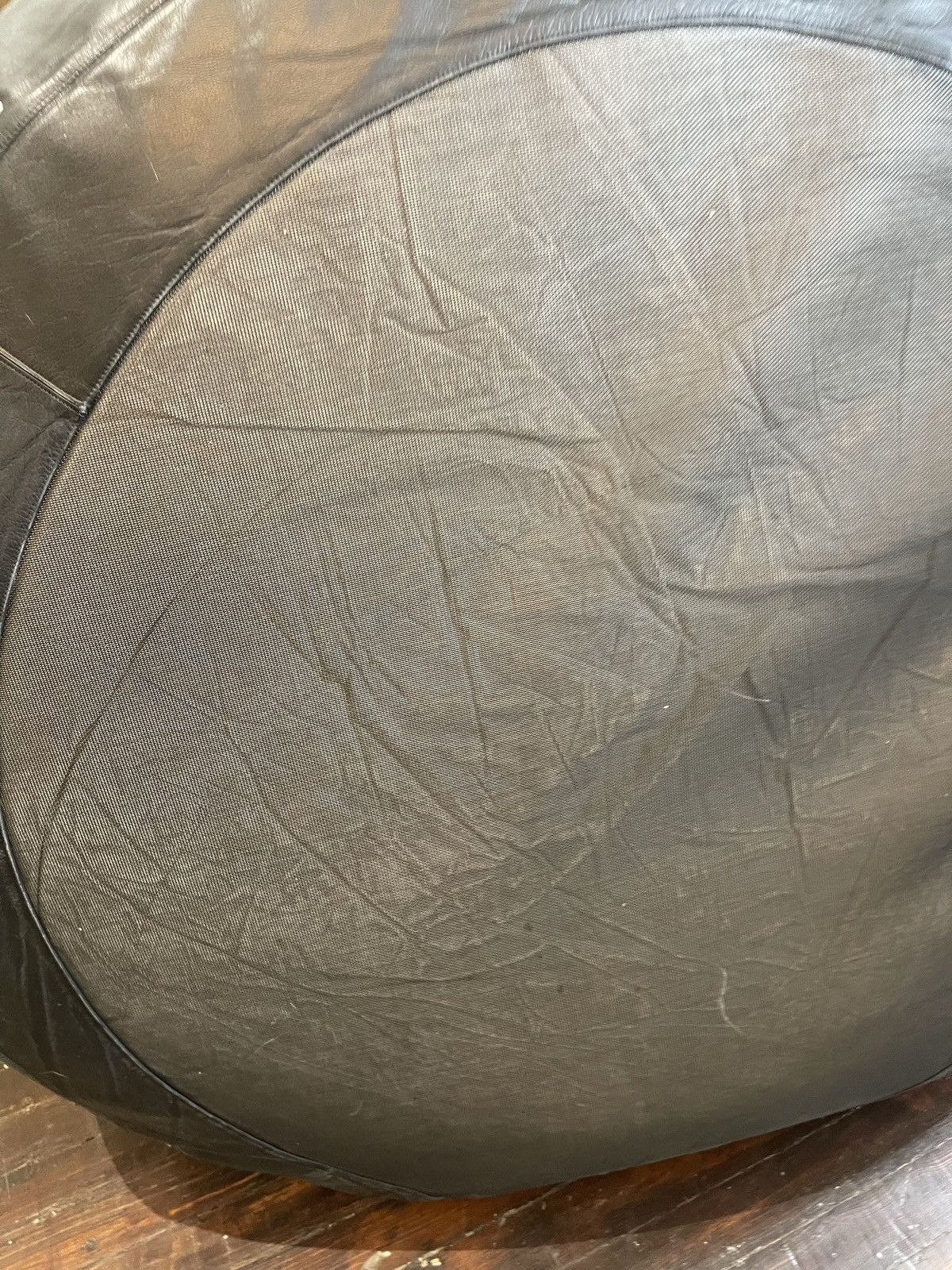CHROME HEARTS XXXL OVERSIZED CHAIR BEANBAG LEATHER CROSS