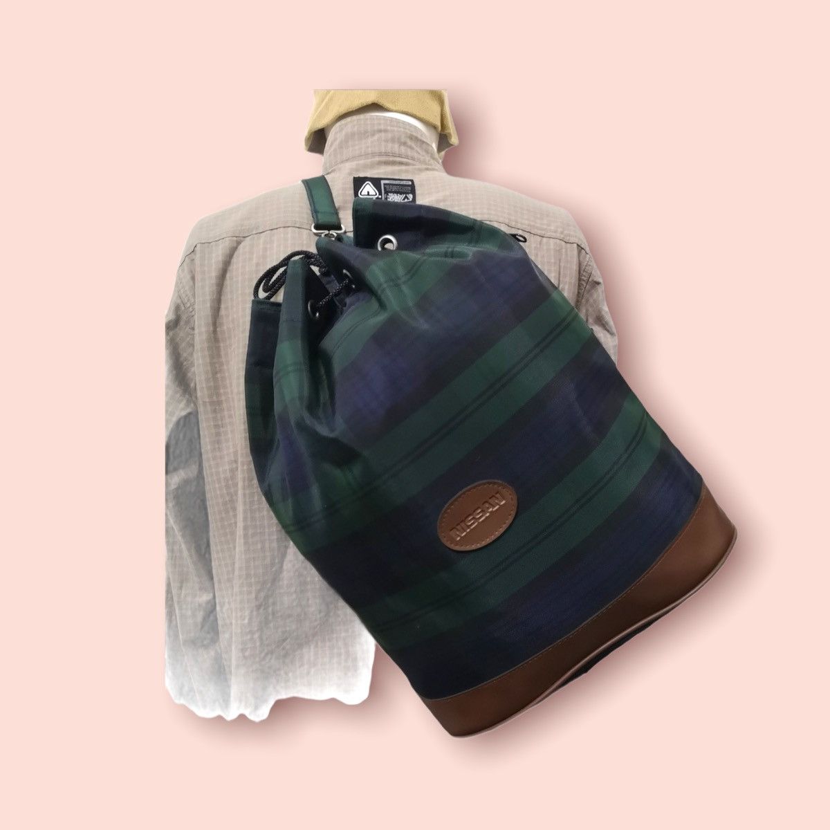 Japanese Brand × Vintage VINTAGE NISSAN BODY BAG RUCKSACK Size ONE SIZE - 24 Thumbnail