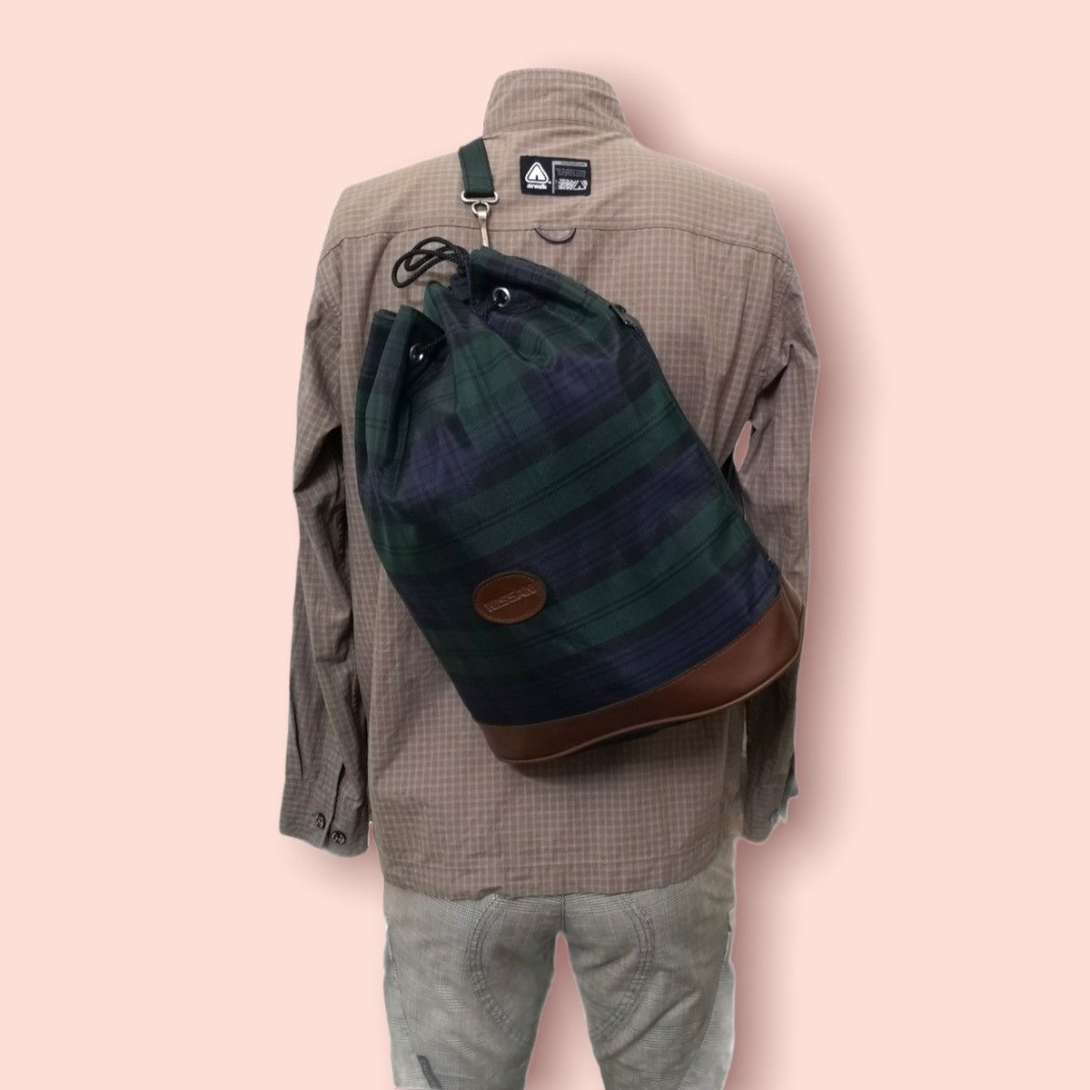 Japanese Brand × Vintage VINTAGE NISSAN BODY BAG RUCKSACK Size ONE SIZE - 23 Thumbnail