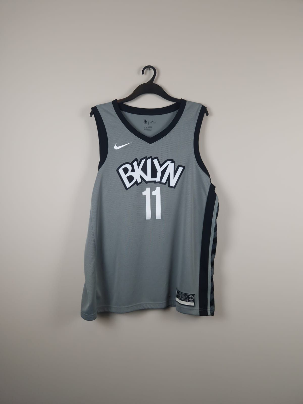 Irving #11 Brooklyn Nets Nike Swingman Jersey Statement Grey