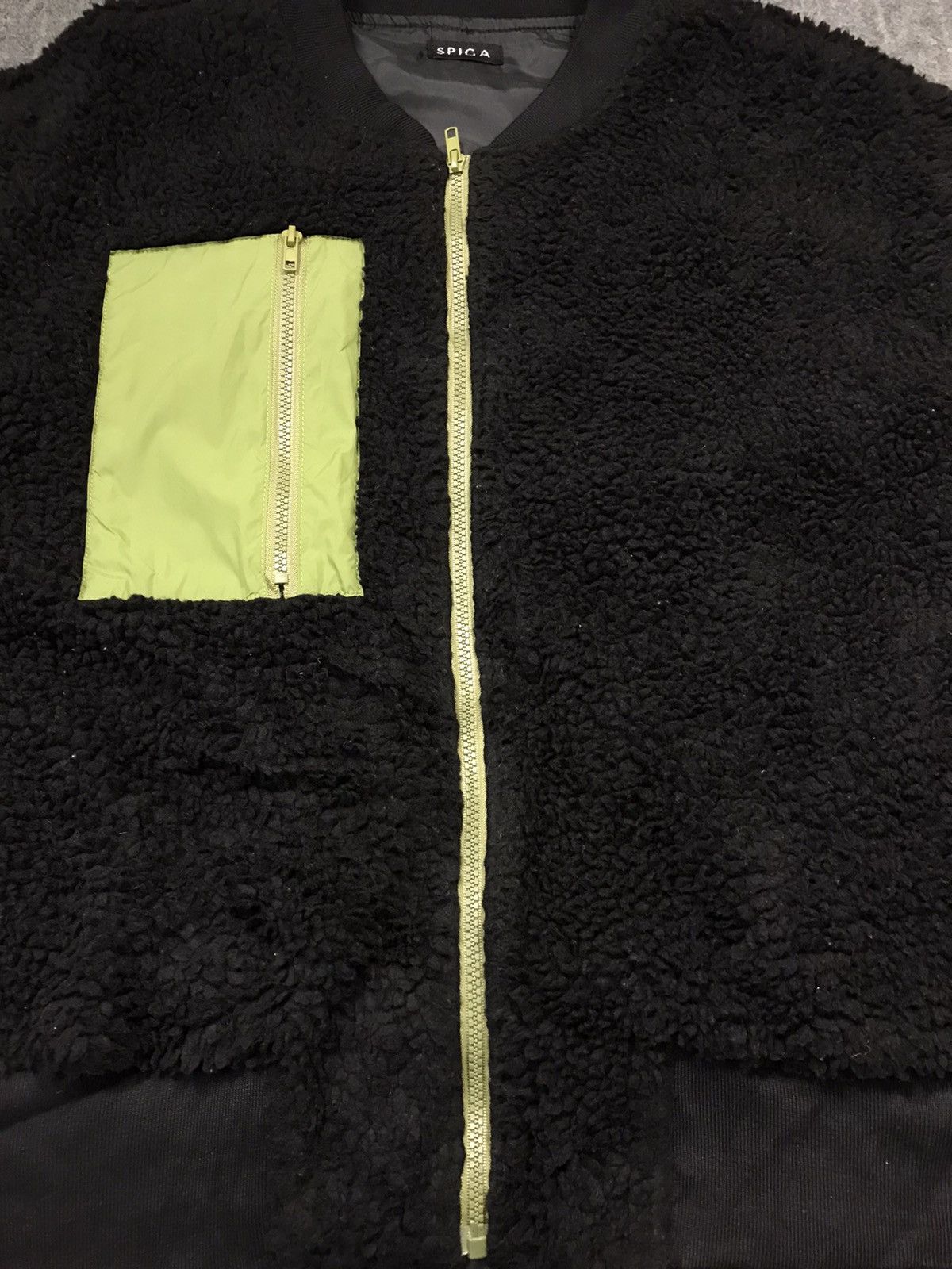 Japanese Brand Spiga Winterwear Sherpa Zipper Pocket style Size US XL / EU 56 / 4 - 8 Thumbnail