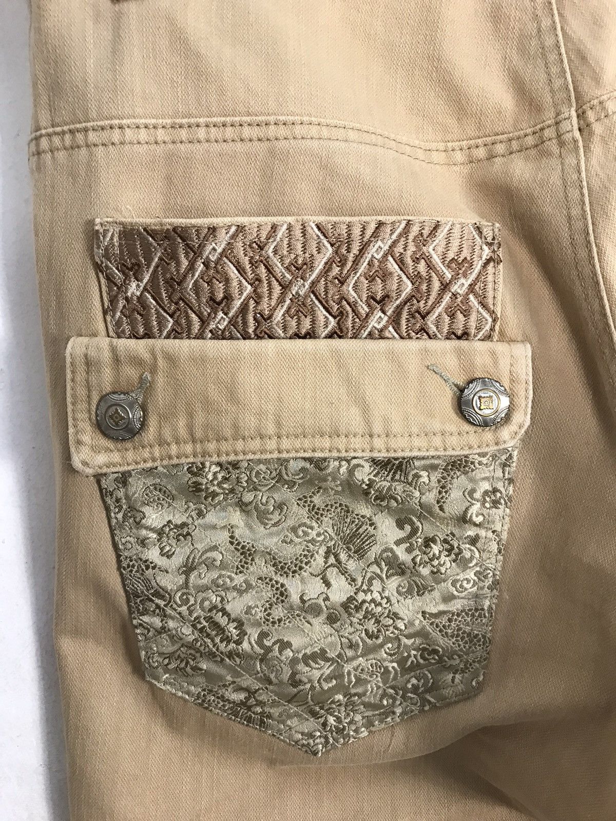 Japanese Brand Kagura Tough & Comfortable Since 1963 Denim Pocket Design Size US 34 / EU 50 - 10 Thumbnail