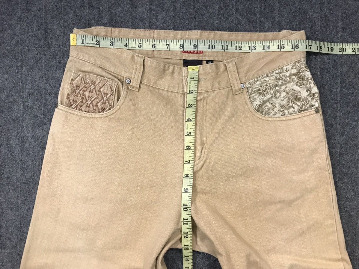 Japanese Brand Kagura Tough & Comfortable Since 1963 Denim Pocket Design Size US 34 / EU 50 - 16 Thumbnail