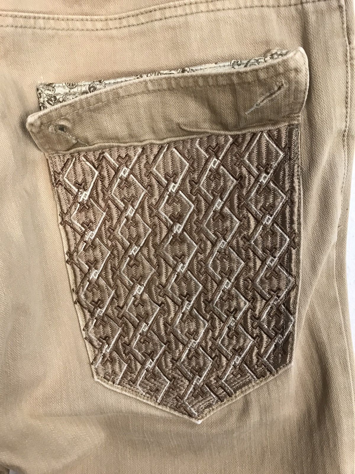 Japanese Brand Kagura Tough & Comfortable Since 1963 Denim Pocket Design Size US 34 / EU 50 - 11 Thumbnail