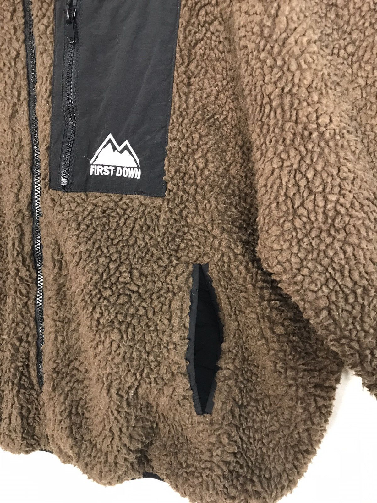 Japanese Brand Firstdown Exploration Gear Hoodie Sherpa Hiking Sportwear Size US XL / EU 56 / 4 - 5 Thumbnail