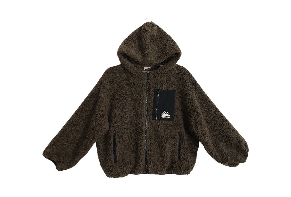 Firstdown Exploration Gear Hoodie Sherpa Hiking Sportwear