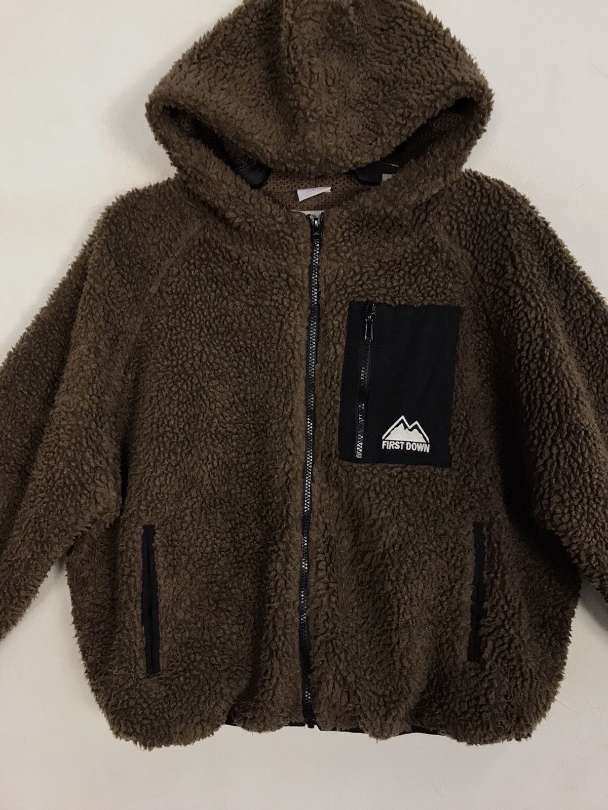 Japanese Brand Firstdown Exploration Gear Hoodie Sherpa Hiking Sportwear Size US XL / EU 56 / 4 - 3 Thumbnail