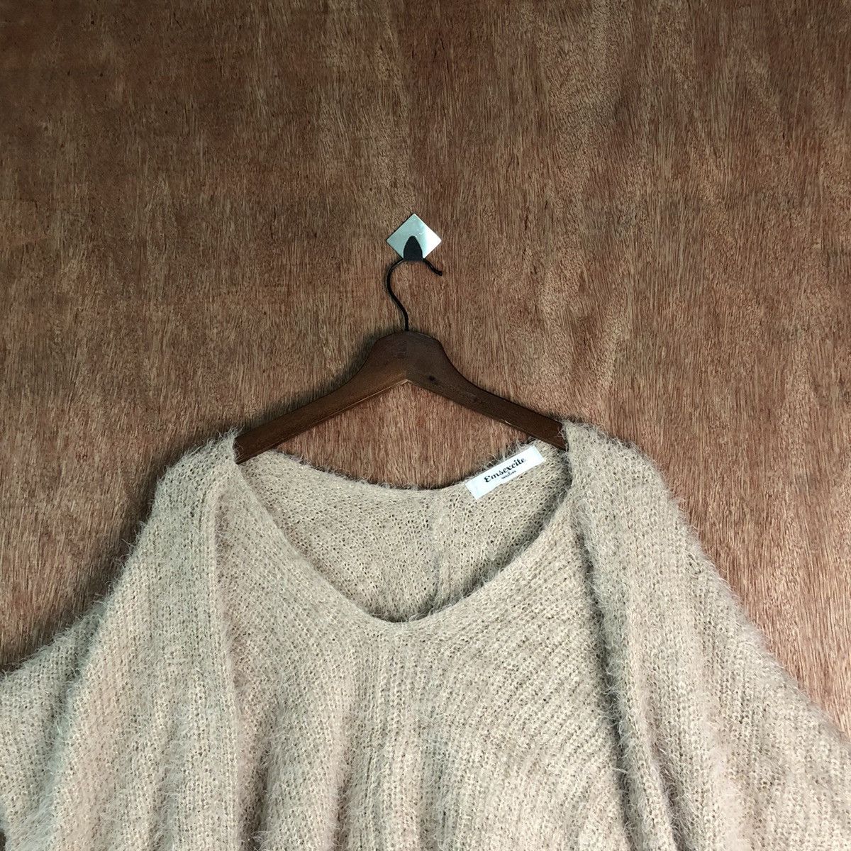 Homespun Knitwear Free Size !!! Emsexcite Shag Shaggy Fur Mohair #6515 Size L / US 10 / IT 46 - 2 Thumbnail
