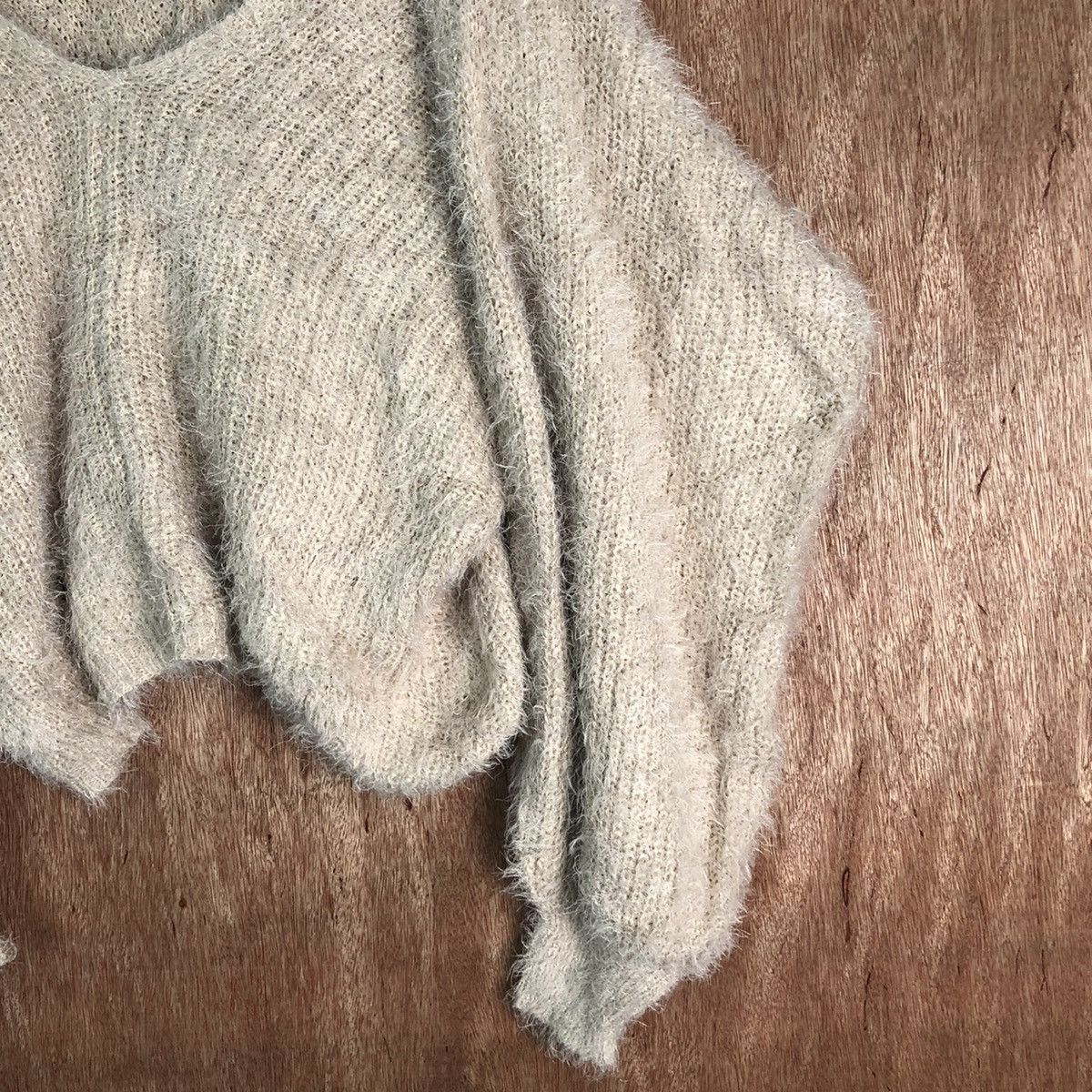 Homespun Knitwear Free Size !!! Emsexcite Shag Shaggy Fur Mohair #6515 Size L / US 10 / IT 46 - 7 Thumbnail
