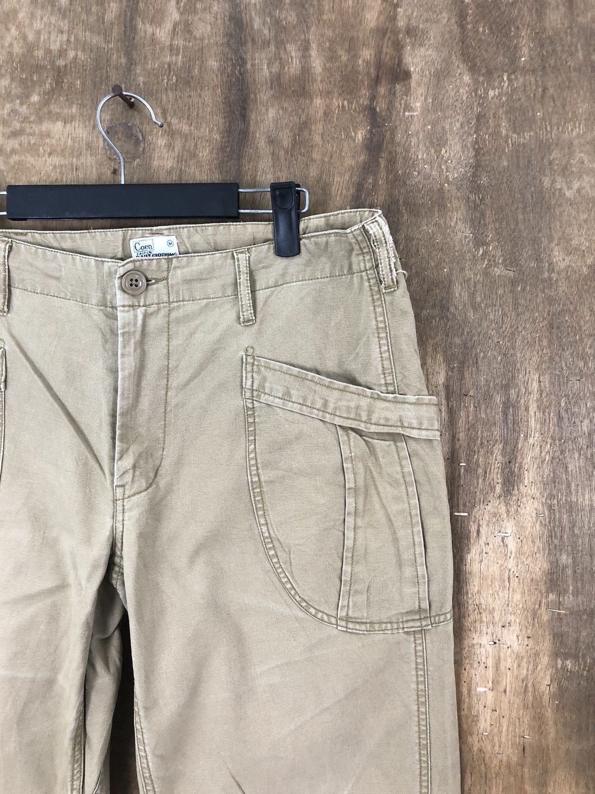 Japanese Brand Coen Brown multipocket tactical cargo pants # 6212 Size US 30 / EU 46 - 5 Thumbnail