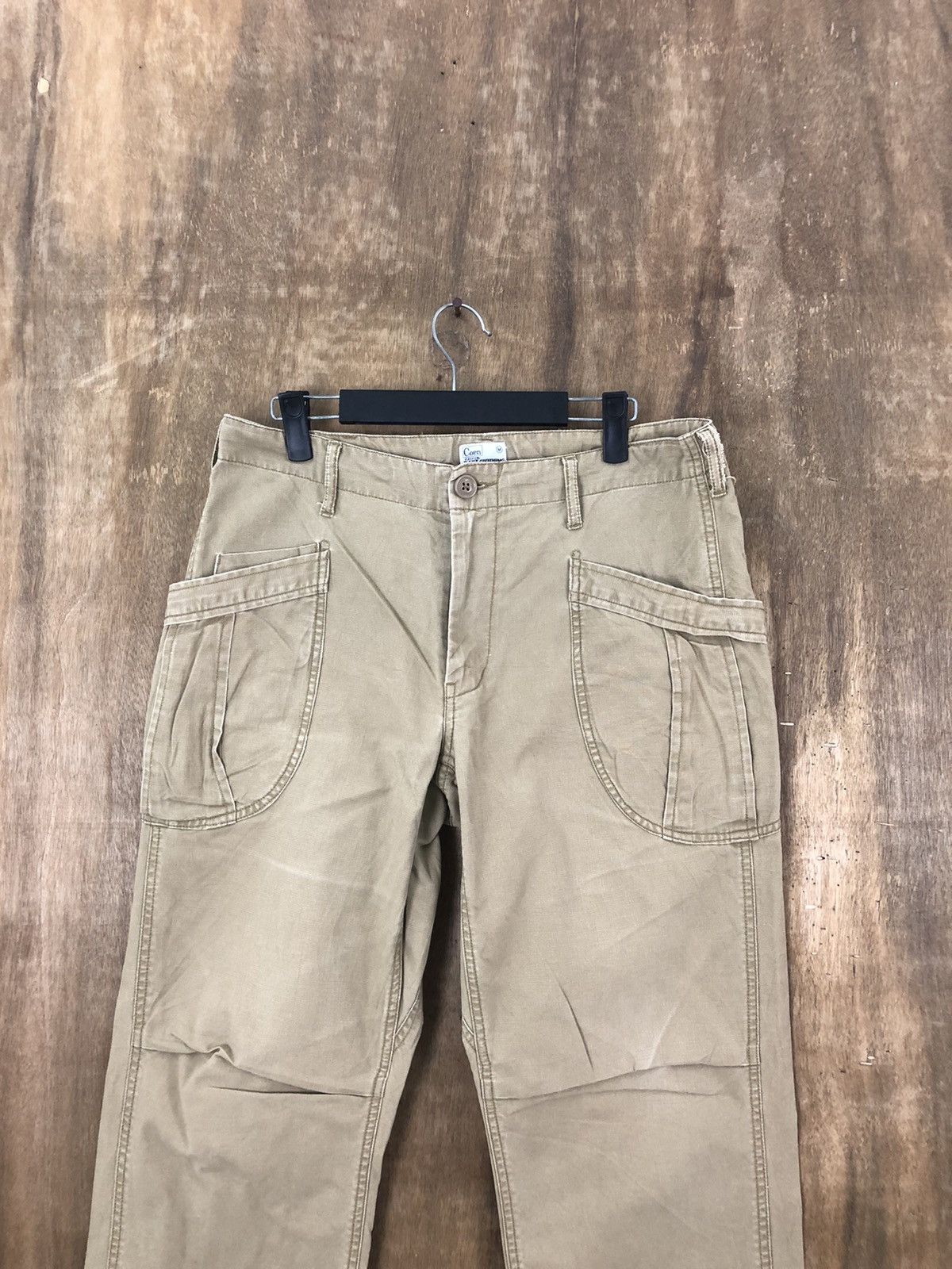 Japanese Brand Coen Brown multipocket tactical cargo pants # 6212 Size US 30 / EU 46 - 2 Thumbnail