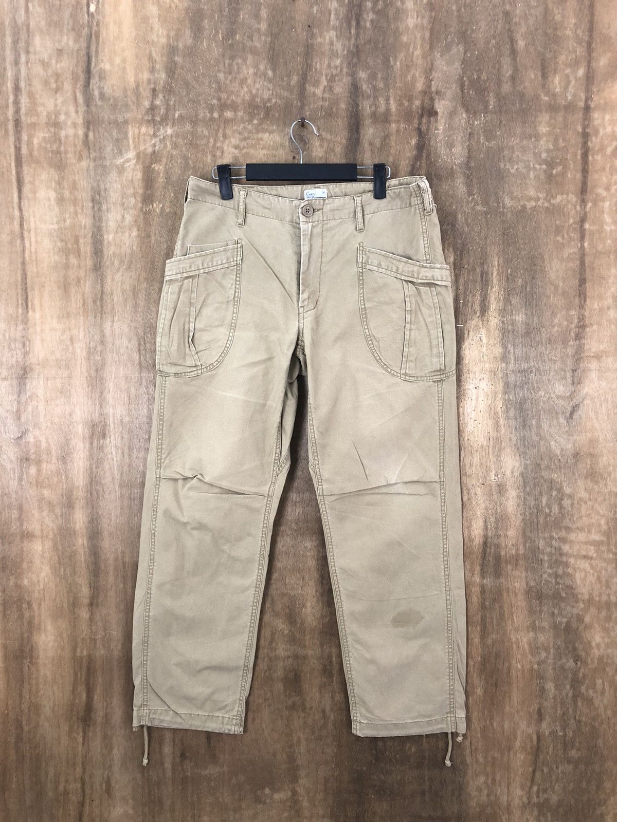 Japanese Brand Coen Brown multipocket tactical cargo pants # 6212 Size US 30 / EU 46 - 1 Thumbnail