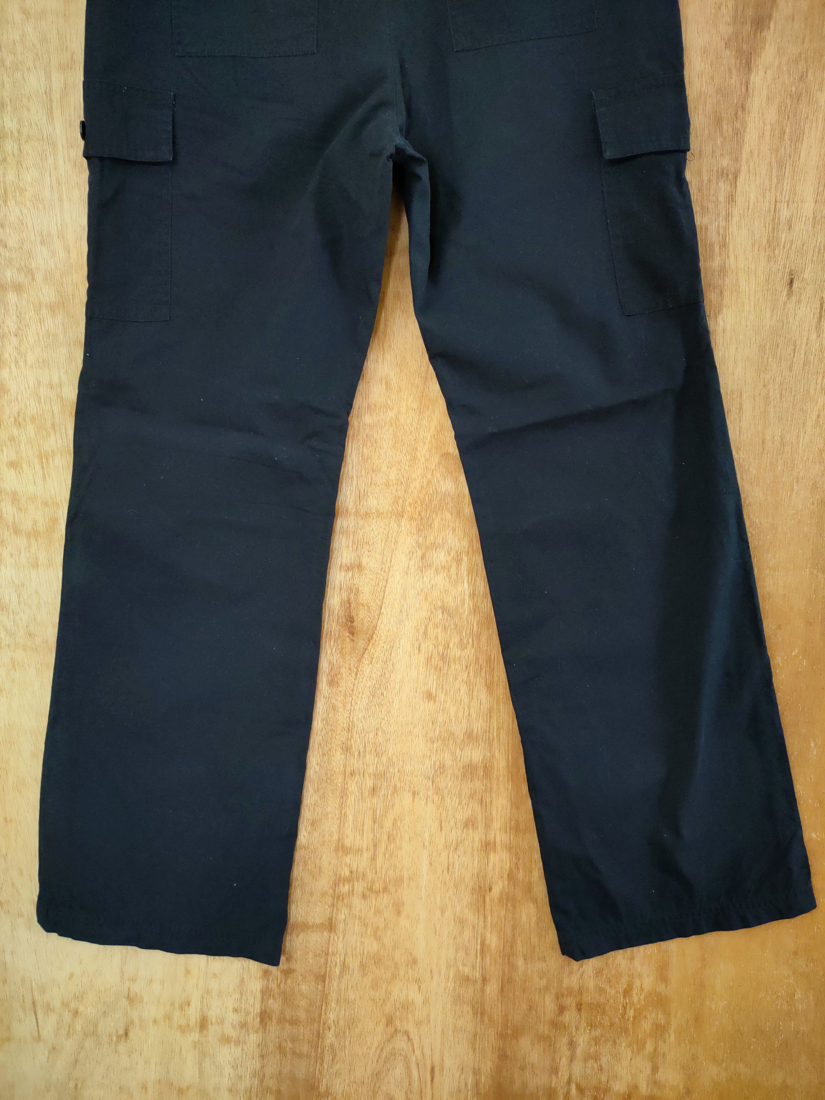Japanese Brand DLL Cinema multi pocket tactical black cargo pants #895 Size 30" / US 8 / IT 44 - 6 Thumbnail