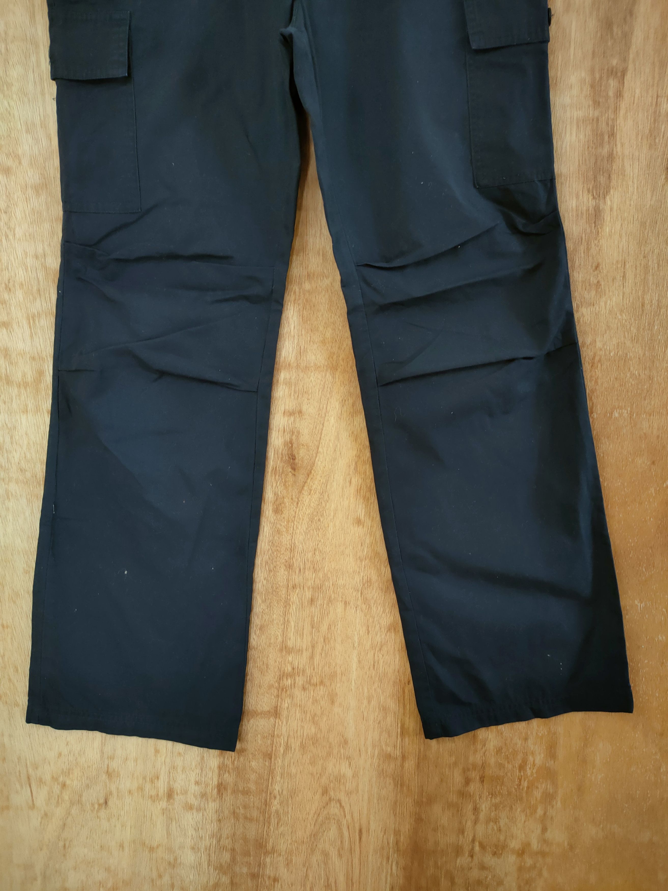Japanese Brand DLL Cinema multi pocket tactical black cargo pants #895 Size 30" / US 8 / IT 44 - 2 Thumbnail