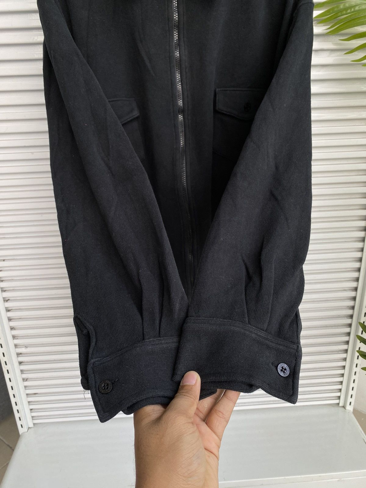 Moschino Vintage Moschino Normal But Formal Button Ups Sweatshirt Size US XXL / EU 58 / 5 - 5 Thumbnail