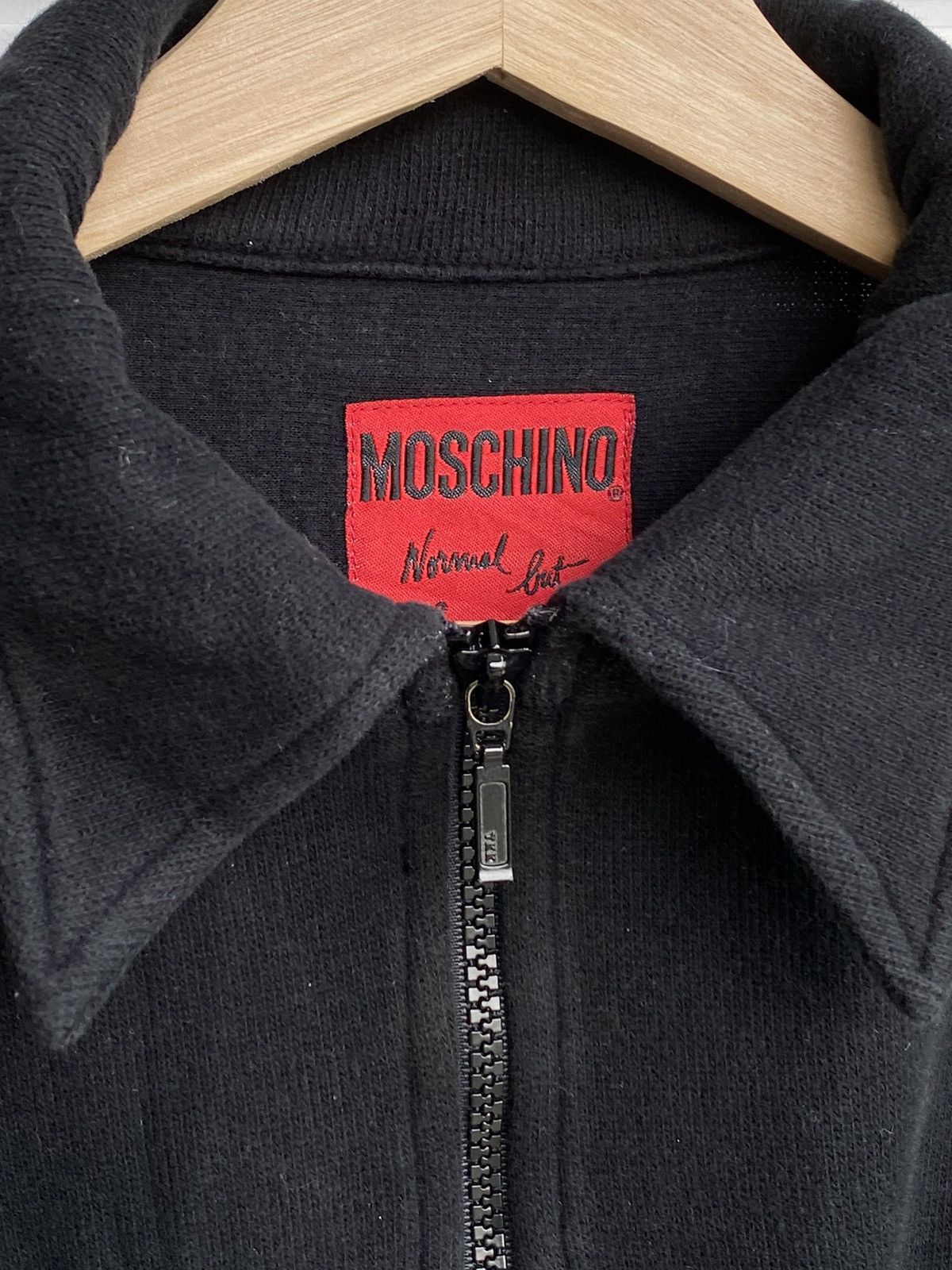 Moschino Vintage Moschino Normal But Formal Button Ups Sweatshirt Size US XXL / EU 58 / 5 - 3 Thumbnail