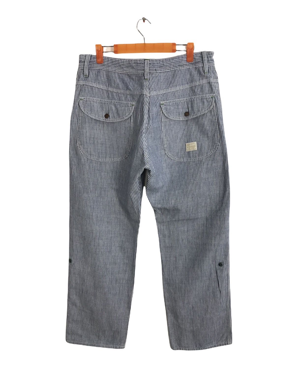 Japanese Brand × Vintage Vintage Kissmark Casual Pants Design Striped Size US 33 - 2 Thumbnail