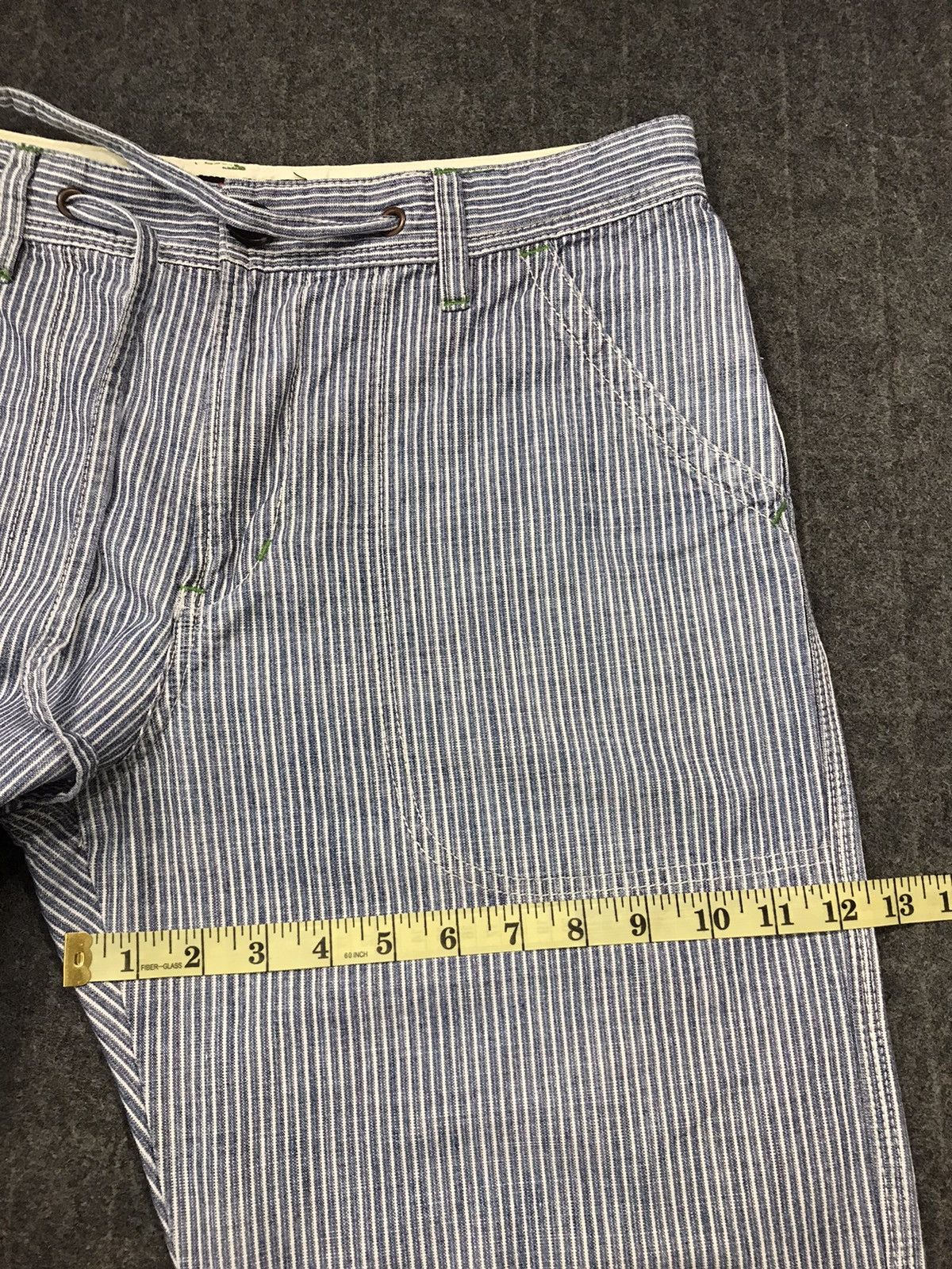 Japanese Brand × Vintage Vintage Kissmark Casual Pants Design Striped Size US 33 - 20 Thumbnail