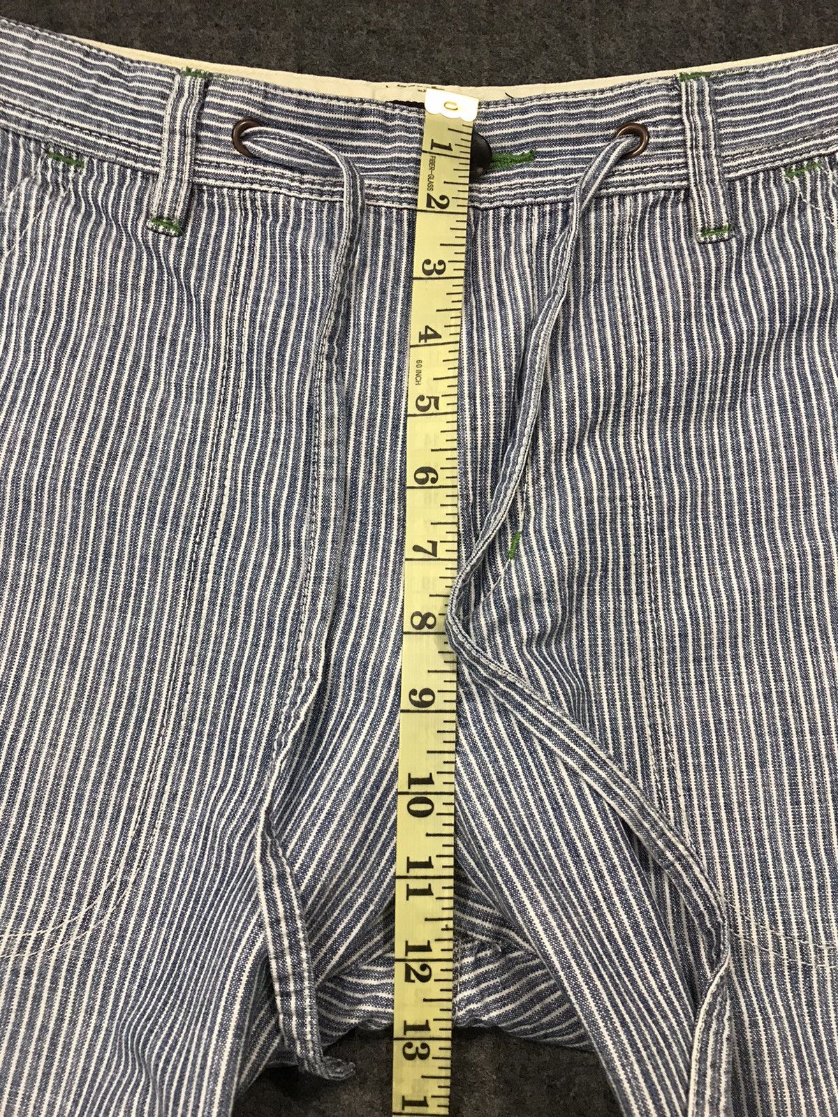 Japanese Brand × Vintage Vintage Kissmark Casual Pants Design Striped Size US 33 - 19 Thumbnail
