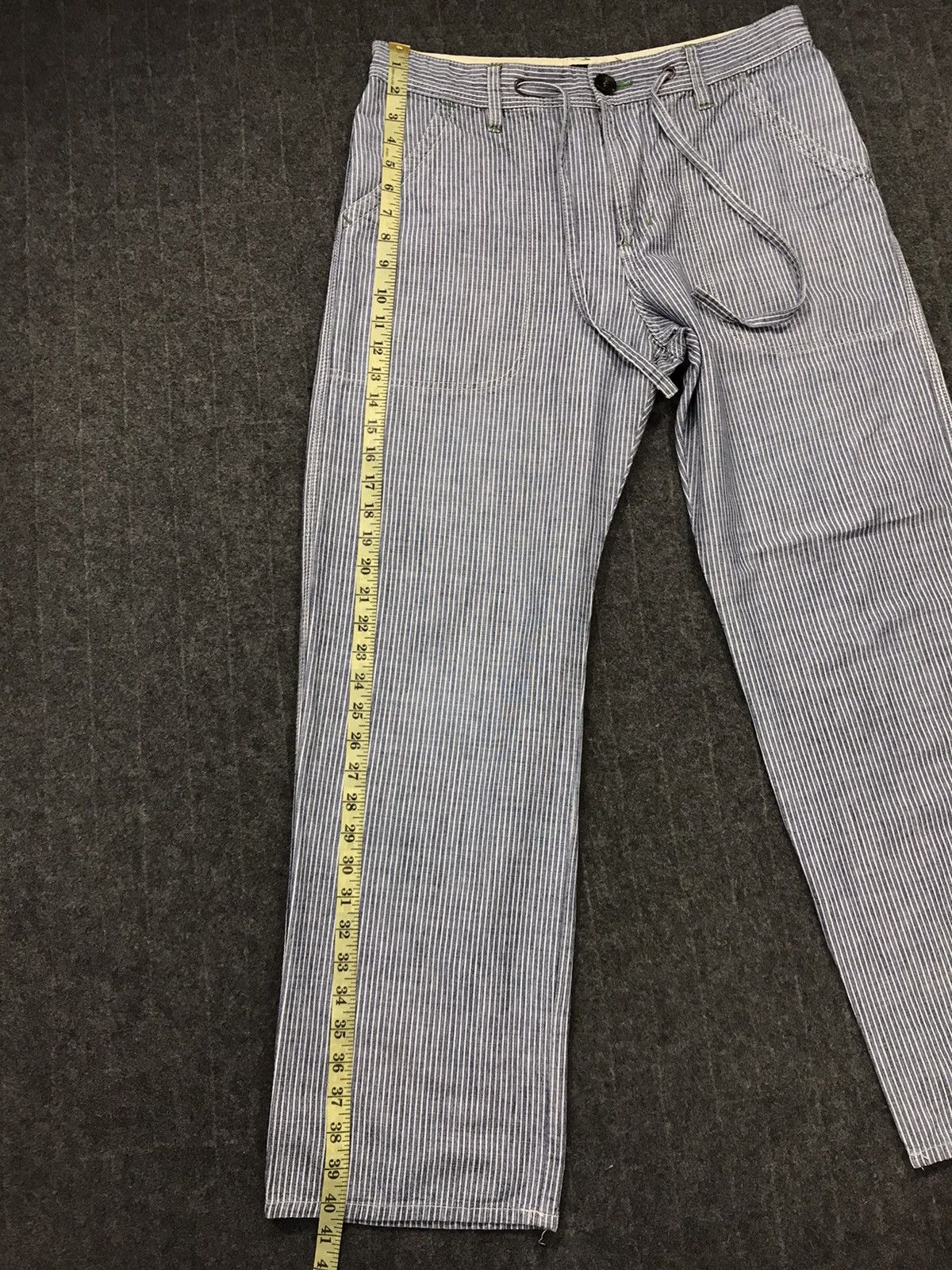 Japanese Brand × Vintage Vintage Kissmark Casual Pants Design Striped Size US 33 - 22 Thumbnail