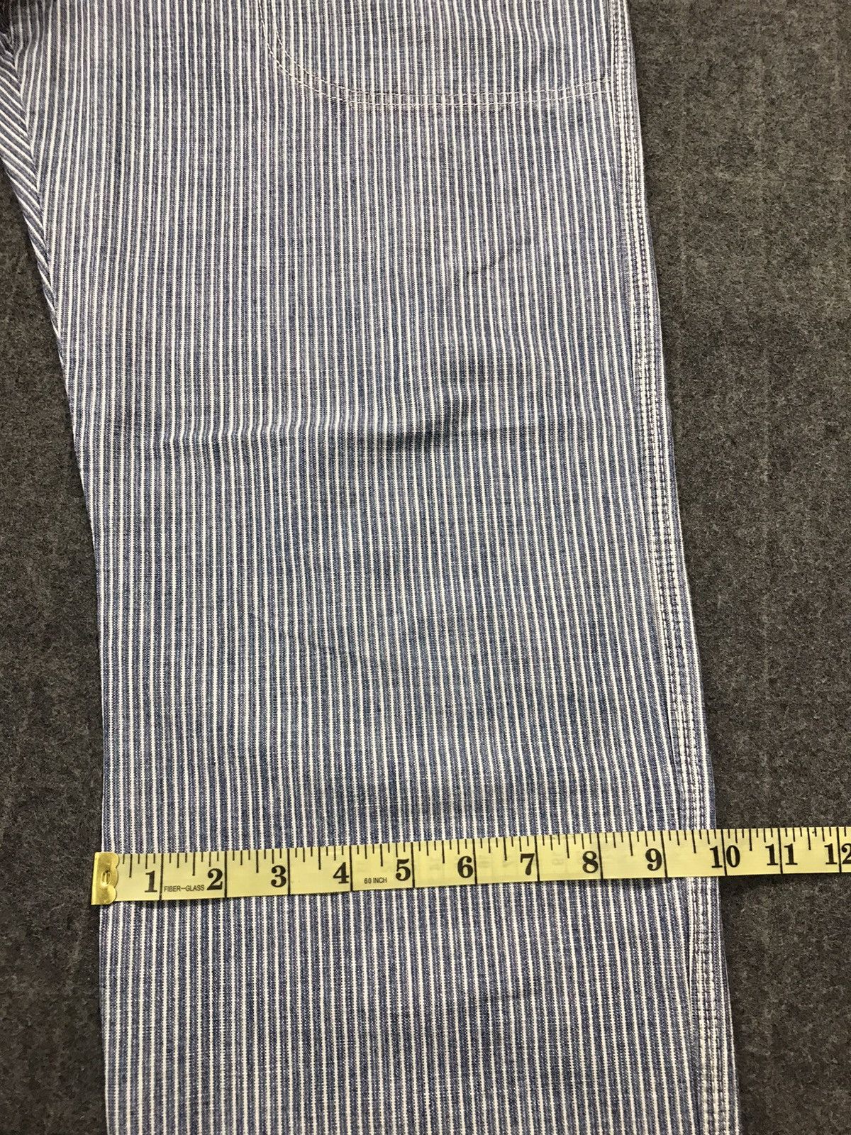 Japanese Brand × Vintage Vintage Kissmark Casual Pants Design Striped Size US 33 - 21 Thumbnail