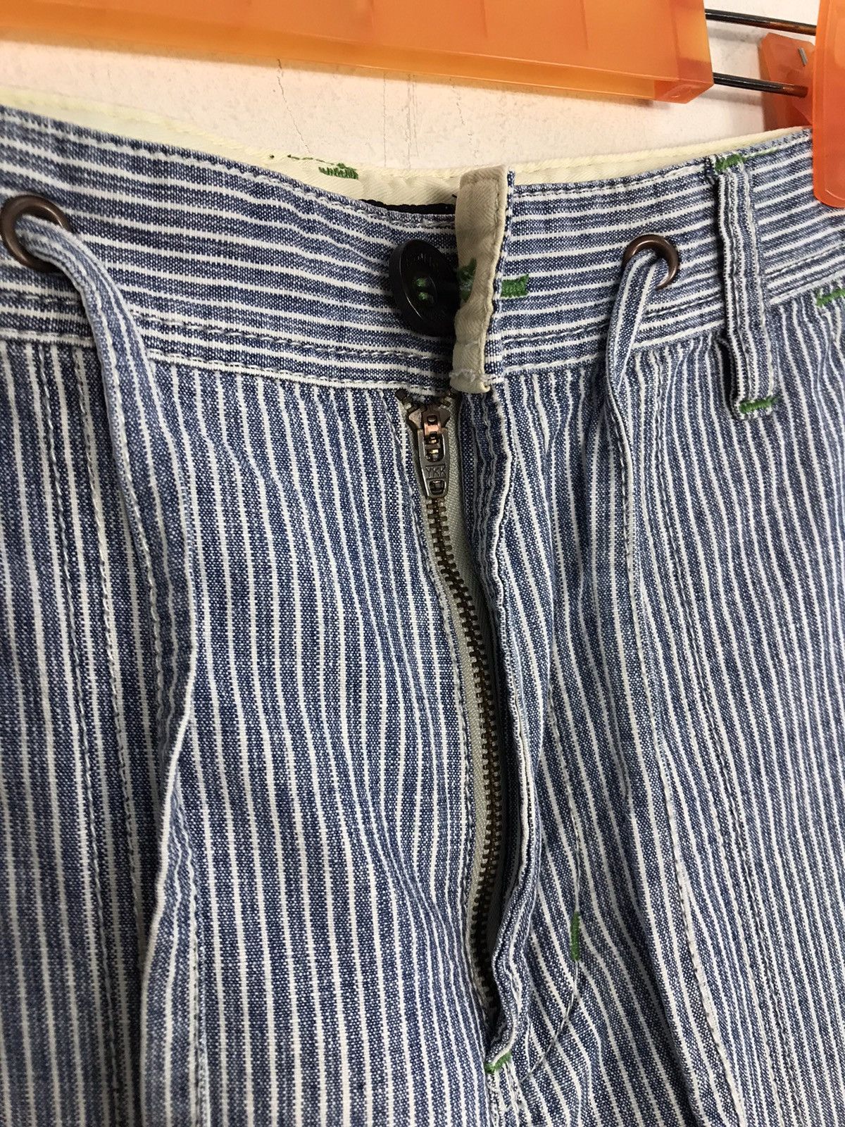 Japanese Brand × Vintage Vintage Kissmark Casual Pants Design Striped Size US 33 - 9 Thumbnail