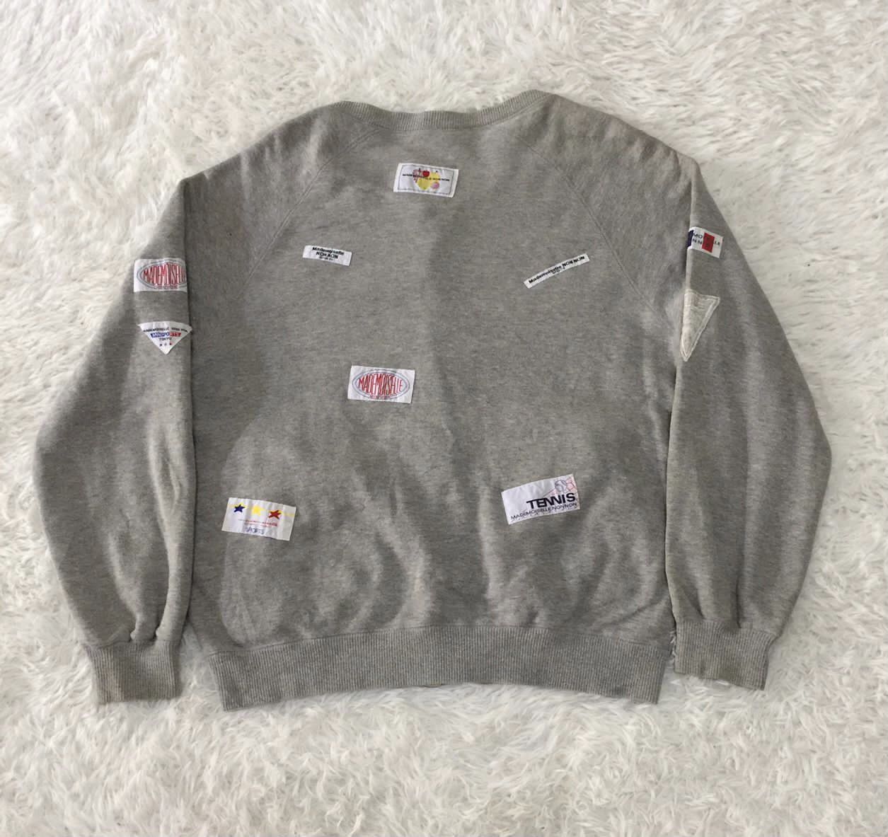 Mademoiselle Non Non Mademoisille Non Non Sports Patches Sweater Jacket Size US M / EU 48-50 / 2 - 4 Thumbnail