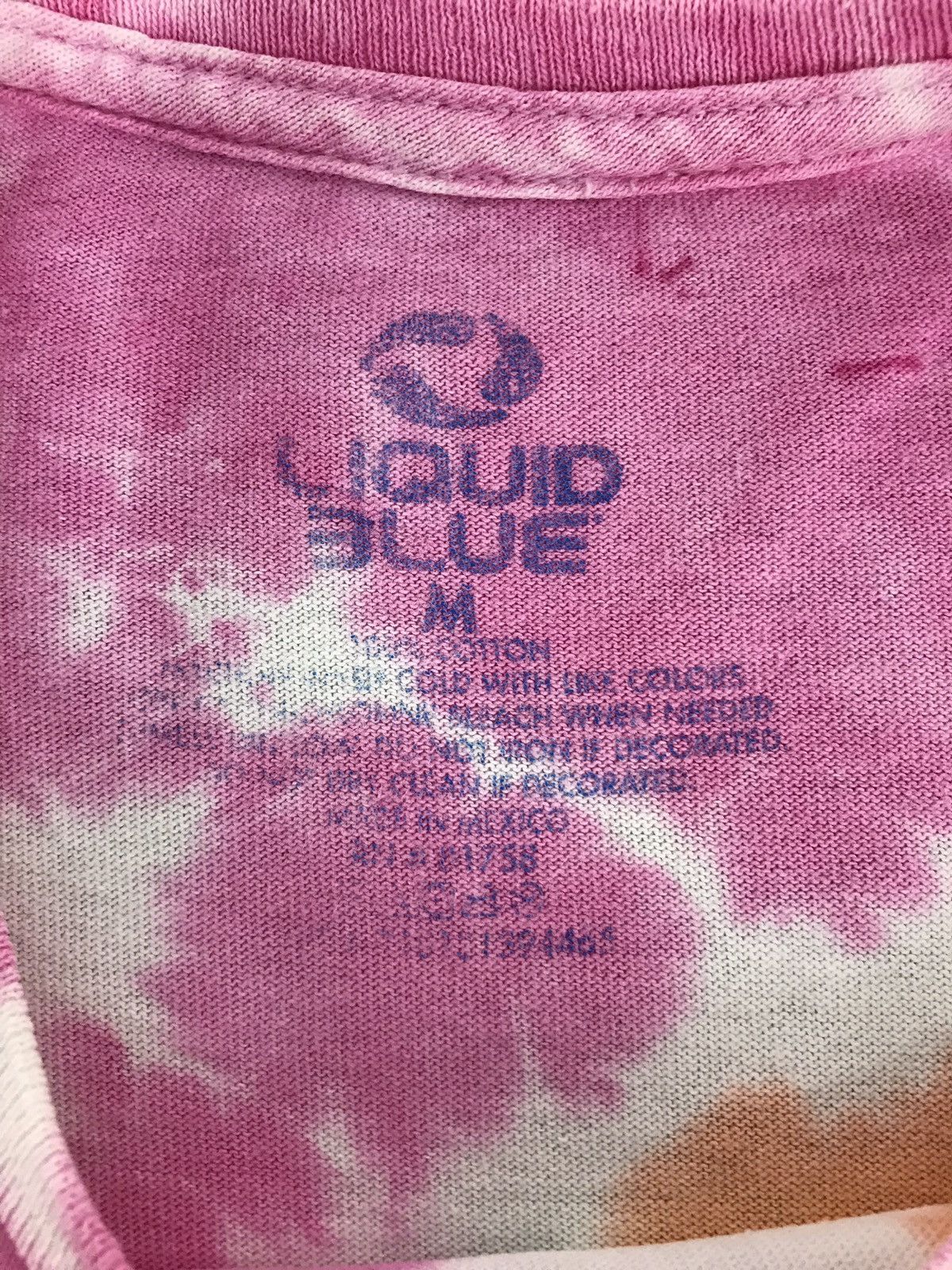 Liquid Blue × Vintage Vintage Liquid Blue Woodstock Peace And Love Tye Dye Tee Size US S / EU 44-46 / 1 - 4 Thumbnail