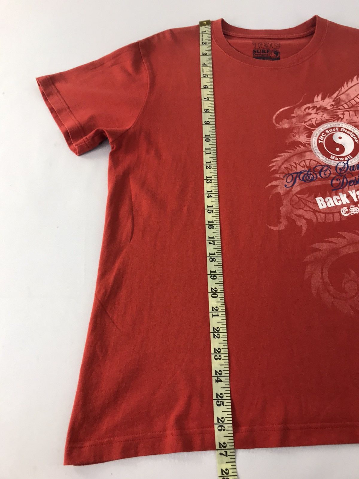 Japanese Brand T&C Surf Hawaii Big Logo Dragon design Tee Size US L / EU 52-54 / 3 - 10 Thumbnail