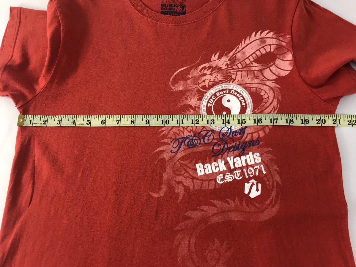 Japanese Brand T&C Surf Hawaii Big Logo Dragon design Tee Size US L / EU 52-54 / 3 - 9 Thumbnail