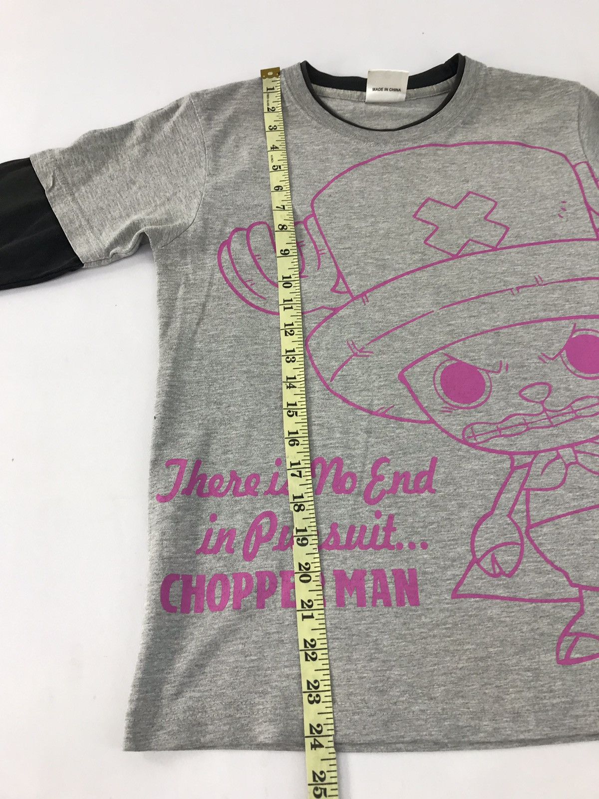 Anime × Japanese Brand × One Piece One Piece Chopper Man Big Logo Tee Size US S / EU 44-46 / 1 - 9 Thumbnail