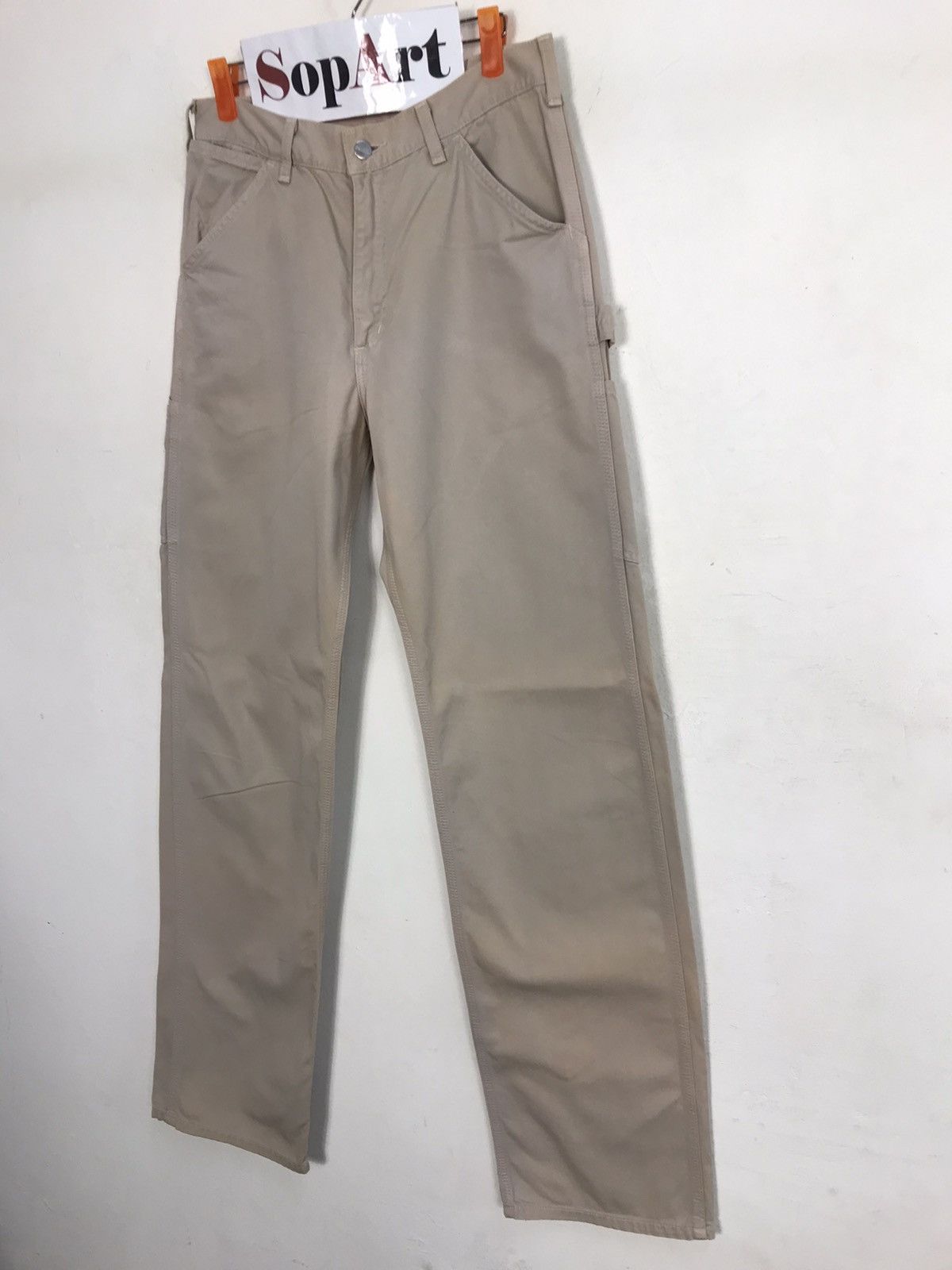 Carhartt Hype Carhatt Faded Hickory Carpenter Tactical Workwear Pants Size US 29 - 4 Thumbnail