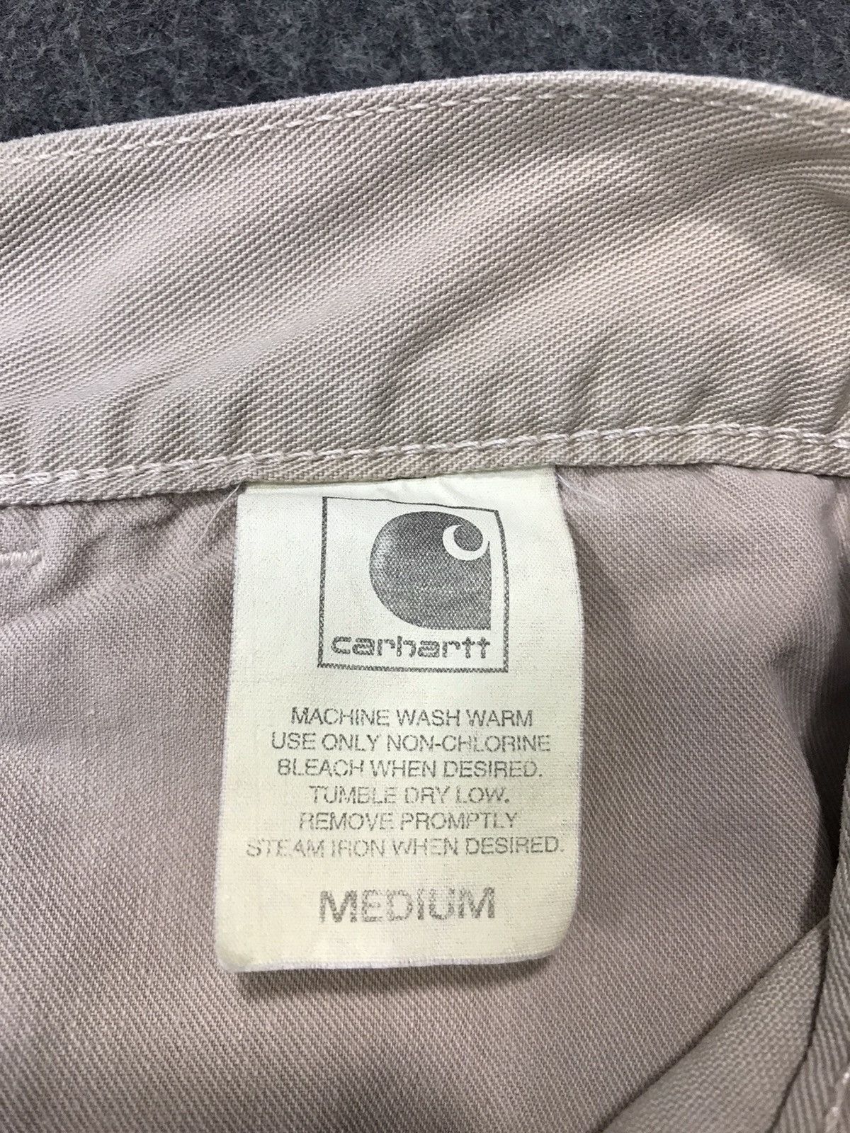 Carhartt Hype Carhatt Faded Hickory Carpenter Tactical Workwear Pants Size US 29 - 16 Thumbnail